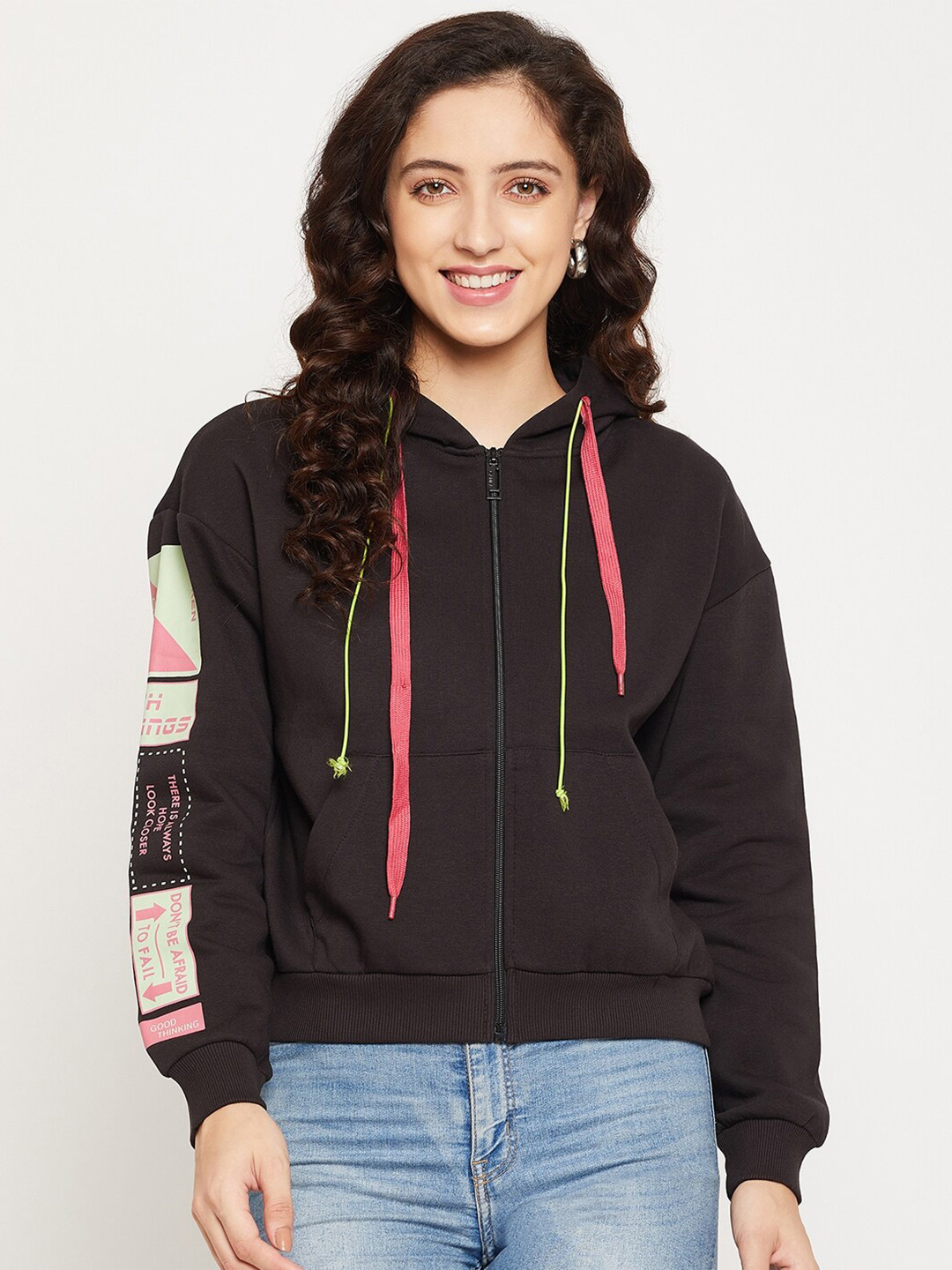 

CAMLA Women Black Sweatshirt