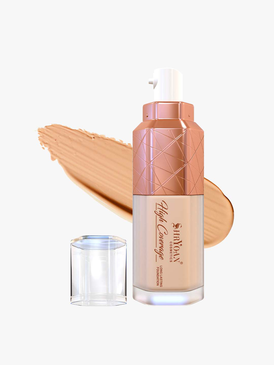 

SHRYOAN High Coverage Long Lasting Foundation 50 g - Shade 04, Beige