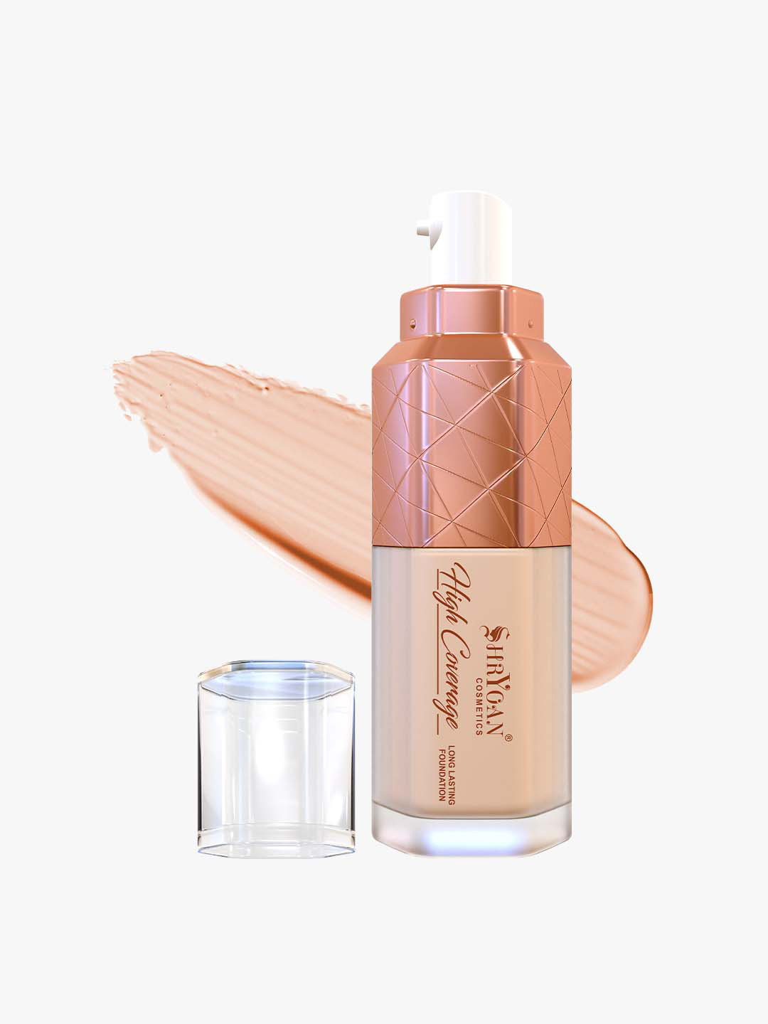

SHRYOAN High Coverage Long Lasting Foundation 50 g - Shade 02, Nude