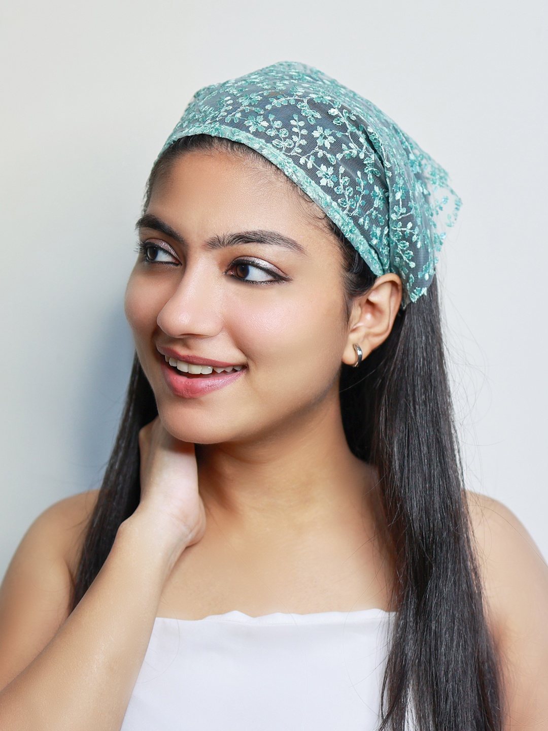 

Soho Boho Studio Women headscarf Hairband, Green