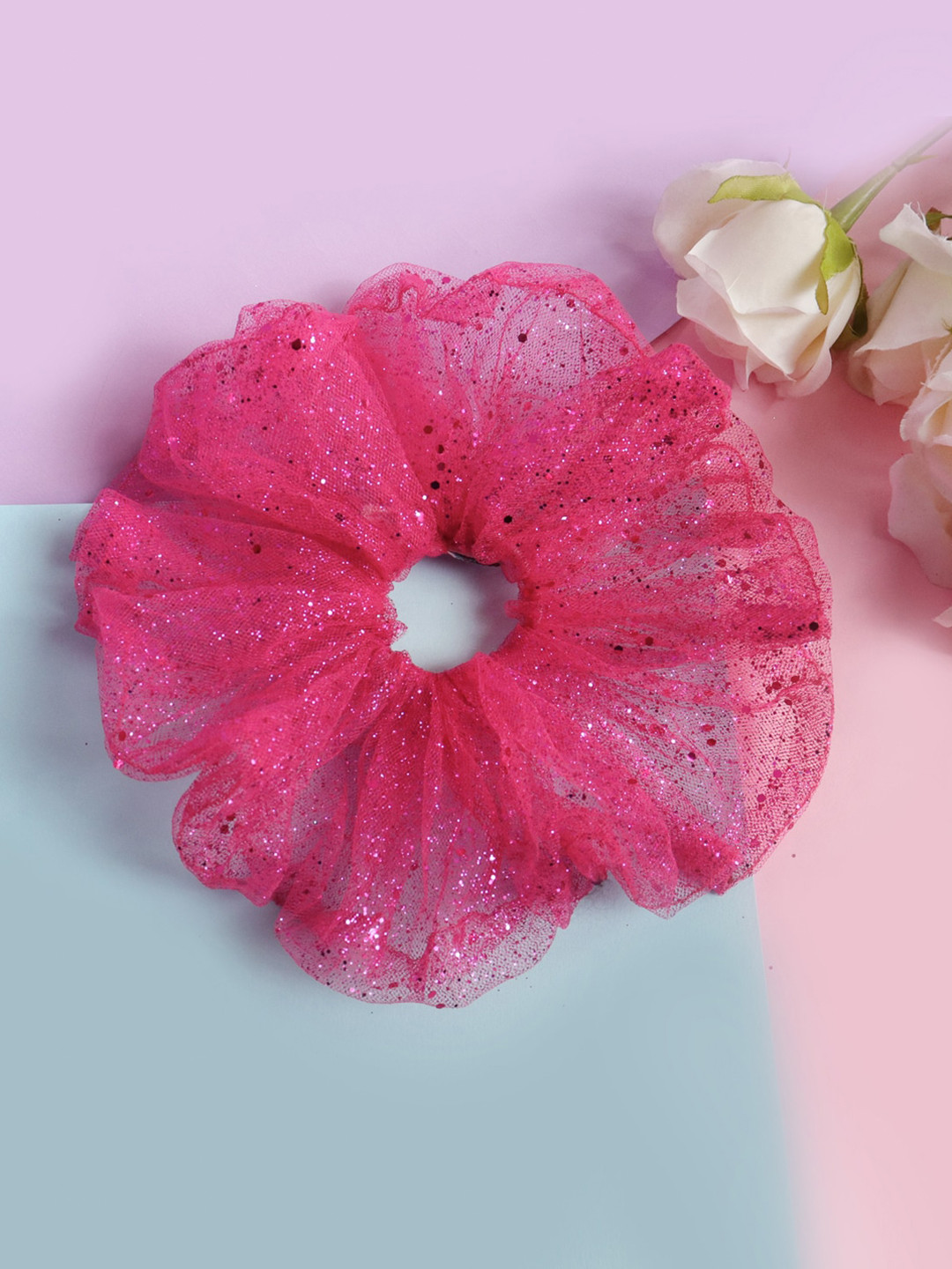 

Soho Boho Studio Women Pink Ponytail Holders