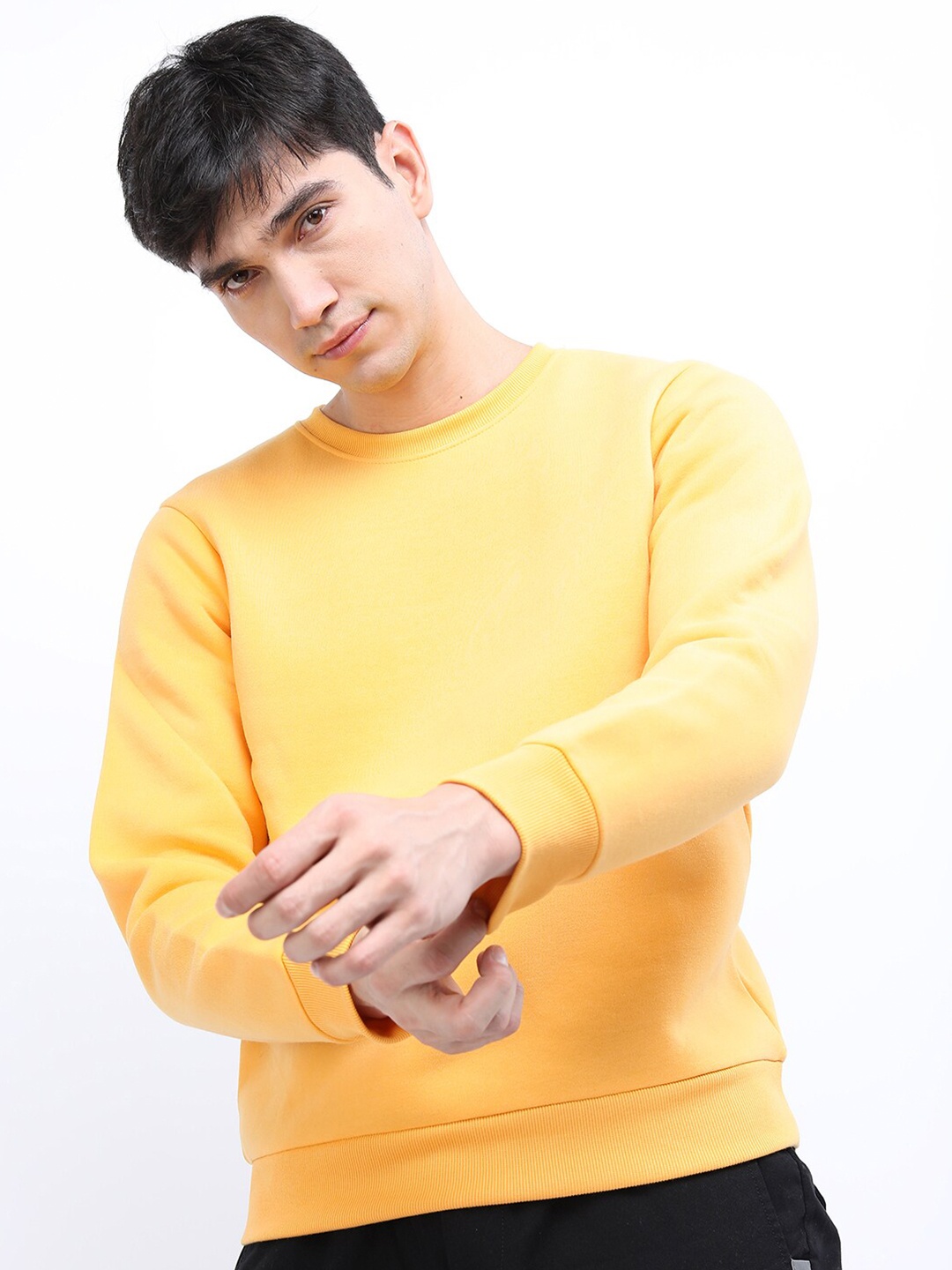 

KETCH Men Yellow Sweatshirt