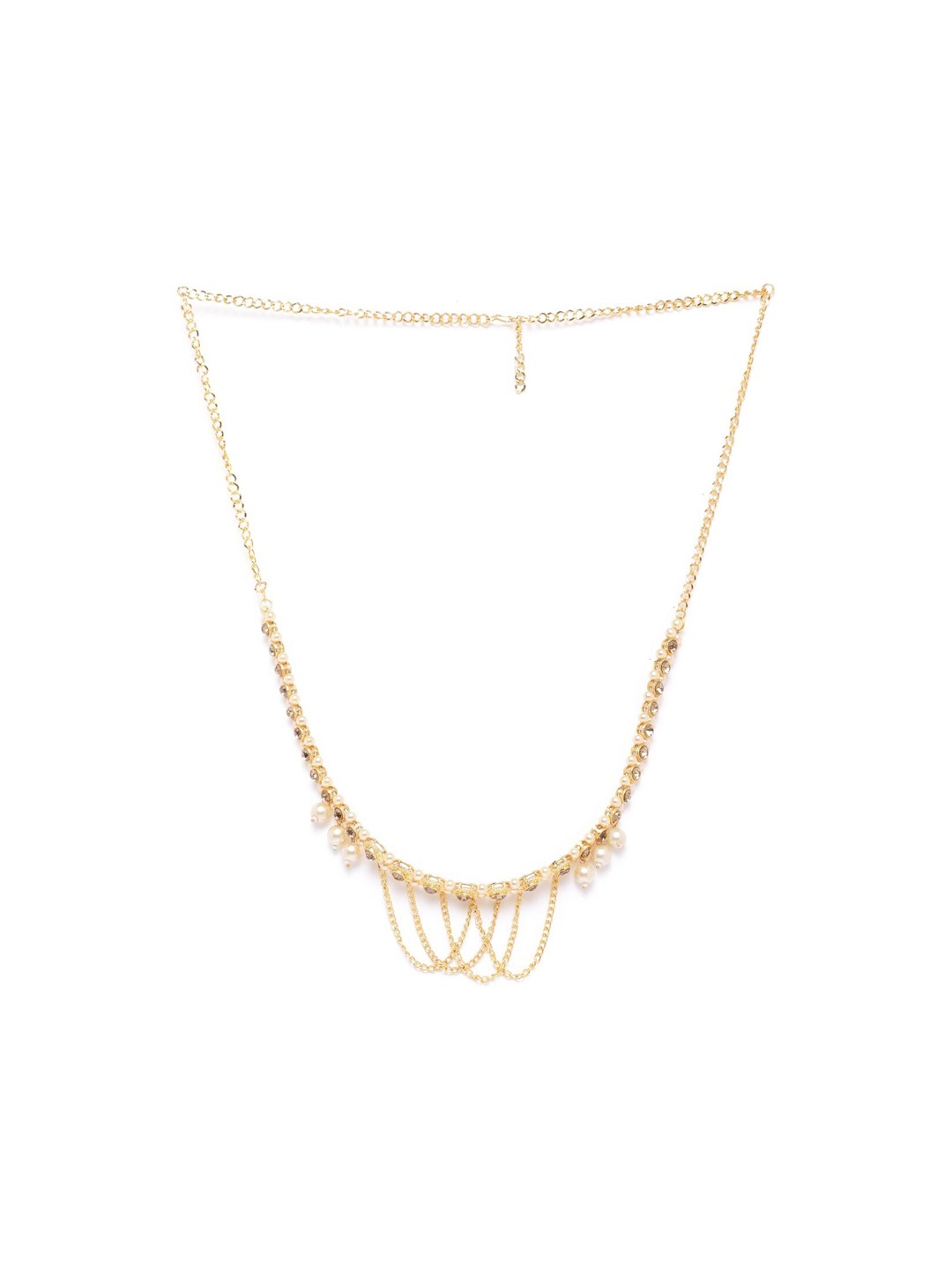 

JEWELS GEHNA Gold-Plated Kundan-Studded Kamarbandh