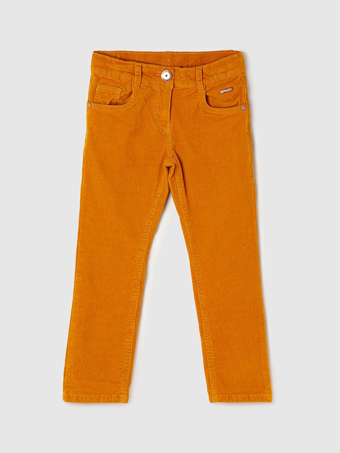 

max Girls Trousers, Yellow