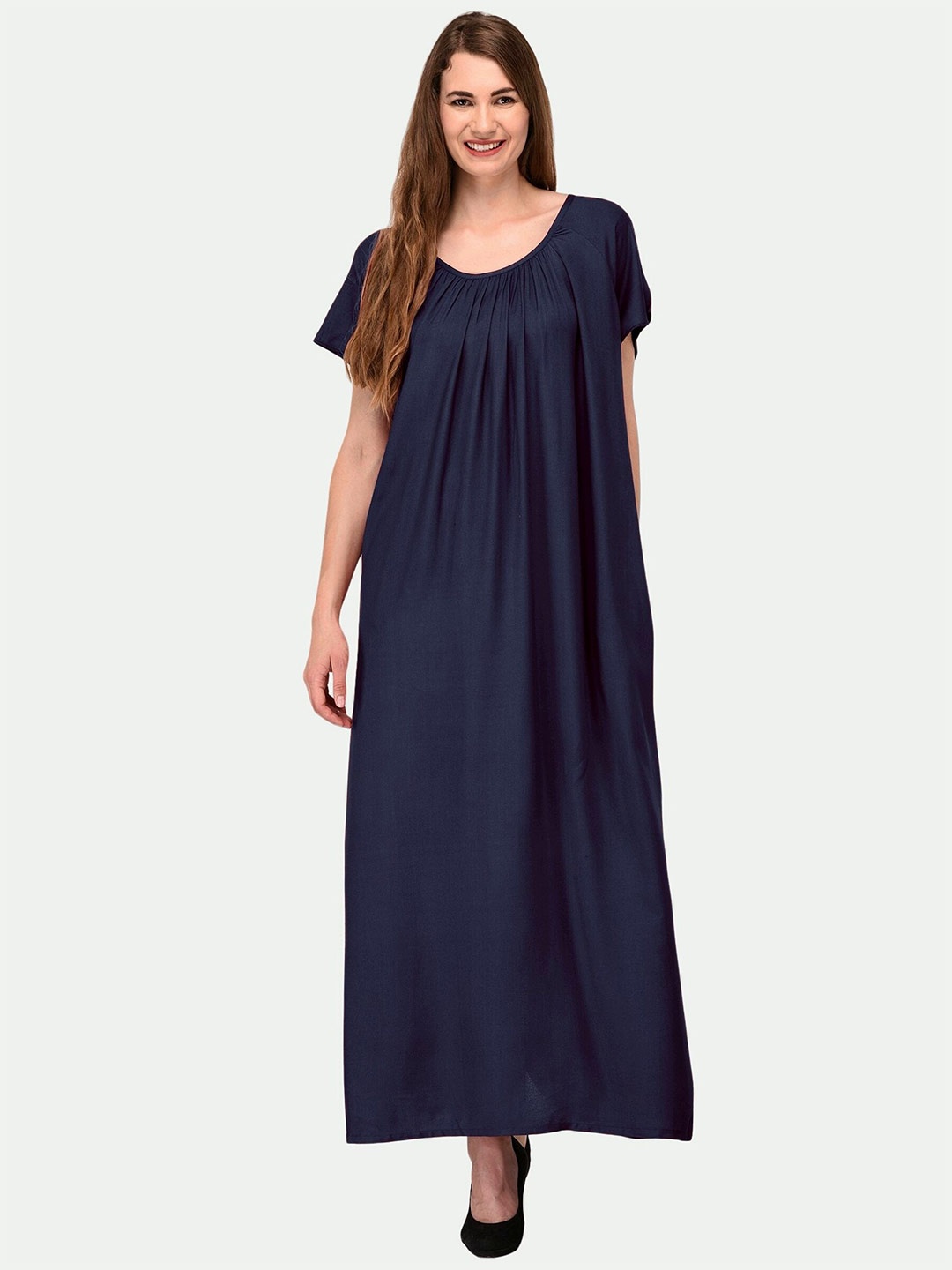 

PATRORNA Blue Maxi Nightdress