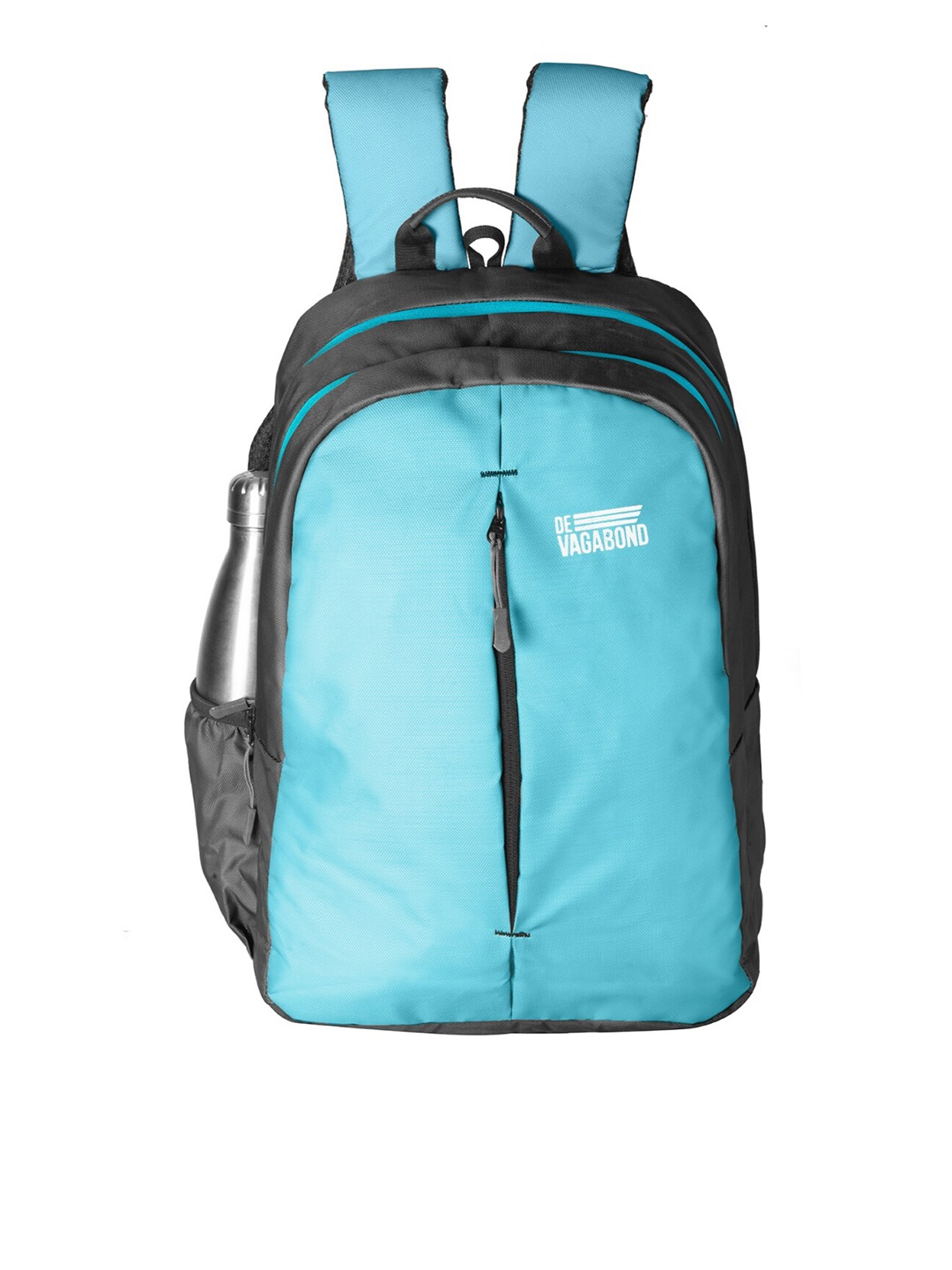 

DEVAGABOND Unisex Blue & Grey Backpack
