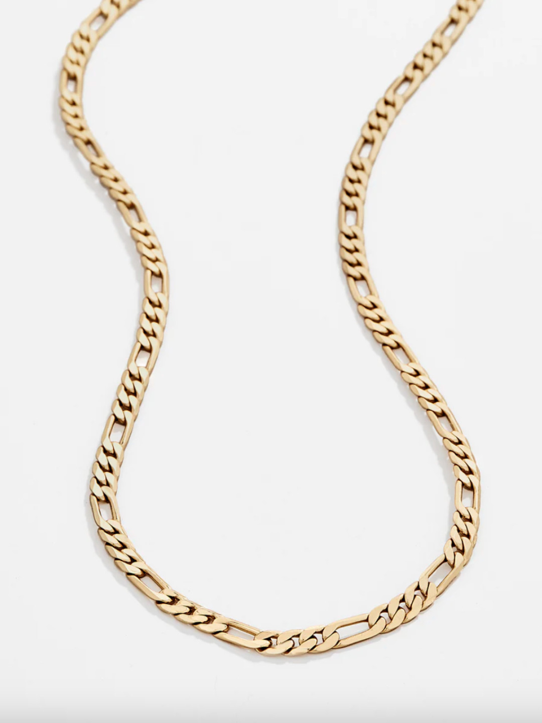 

Mueras Women Gold-Toned Figaro 316L Gold Plated Stainless Steel Chain