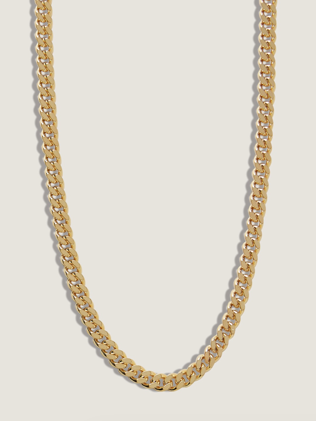 

Mueras Men Gold-Toned Chunky Cuban Link 316L Gold Plated Chain