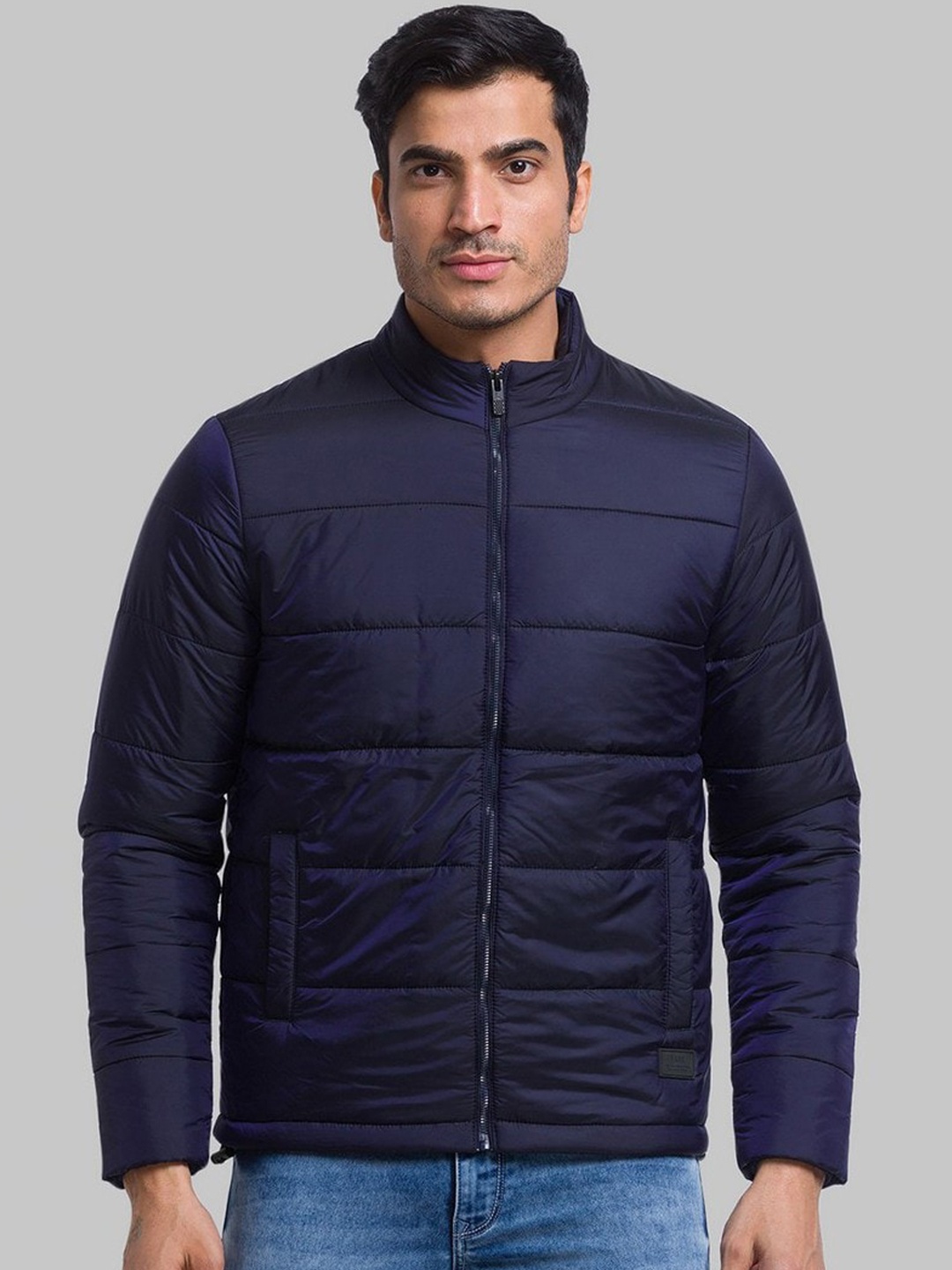

Parx Men Blue Padded Jacket