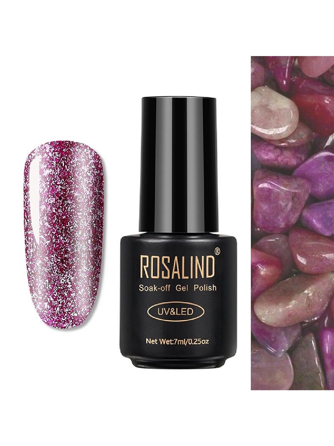 

ROSALIND Purple UV Gel Nail Polish 7ml