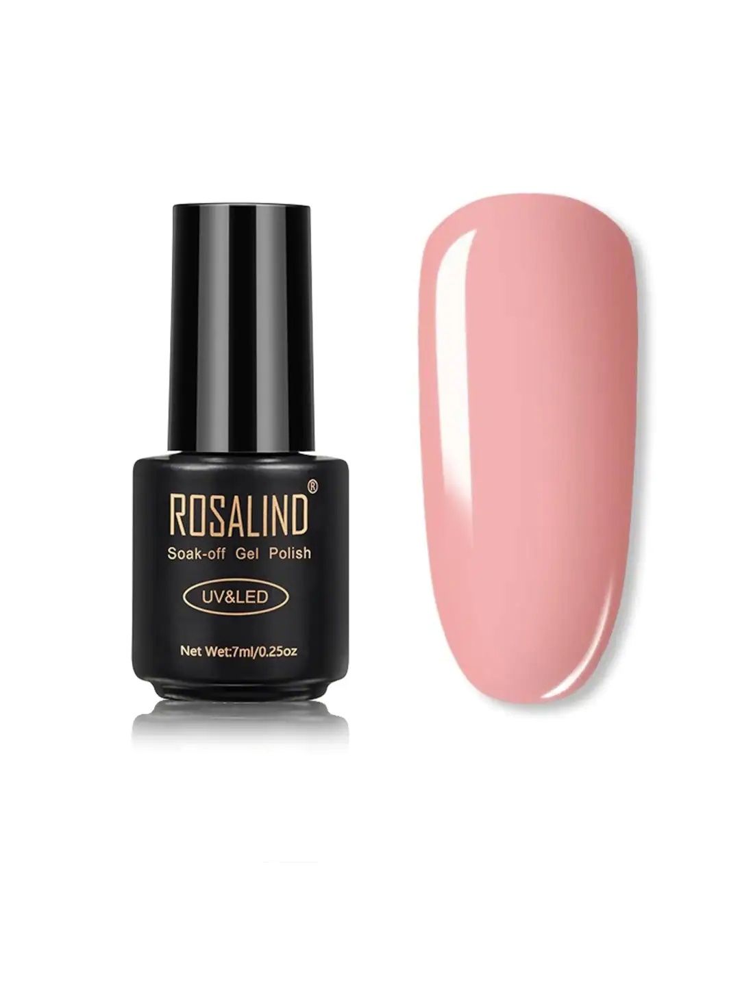 

ROSALIND Soak Off UV & LED Gel Nail Polish 7ml - Shade 13, Pink