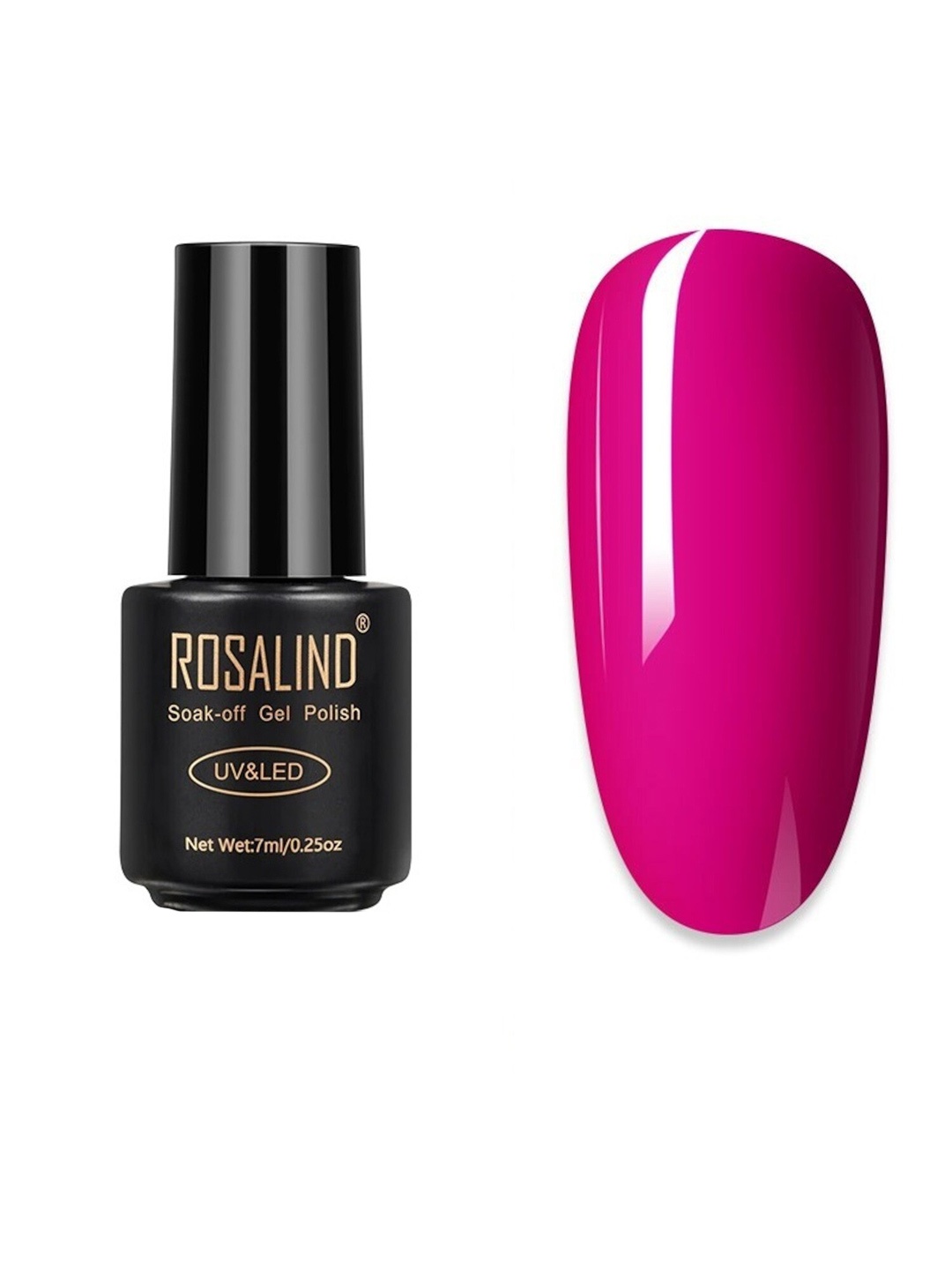 

ROSALIND Soak-Off UV Nail Gel Polish - RL-A602 7 ml, Multi