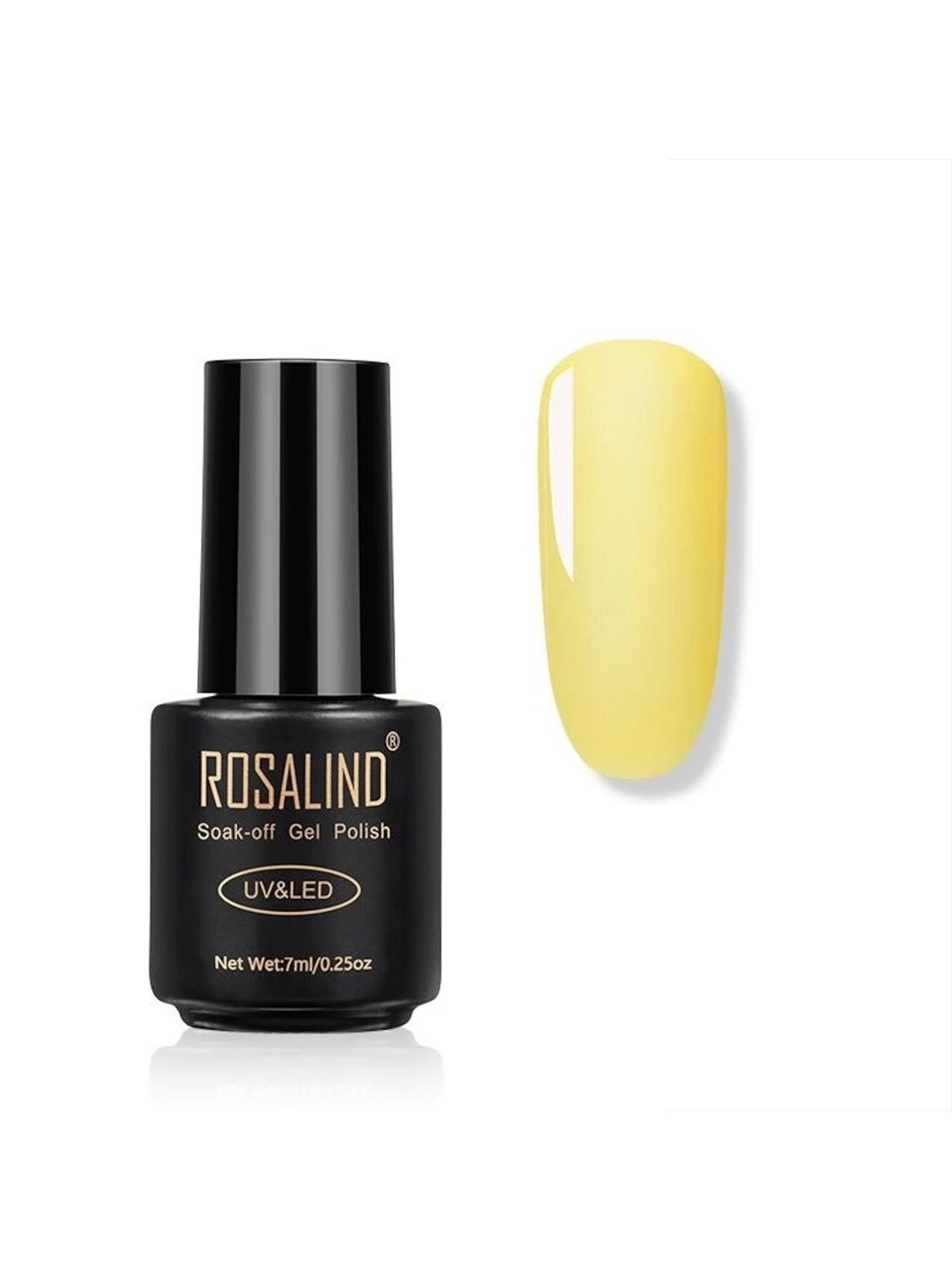 

ROSALIND Soak Off UV & LED Gel Nail Polish 7ml - Shade A546, Yellow