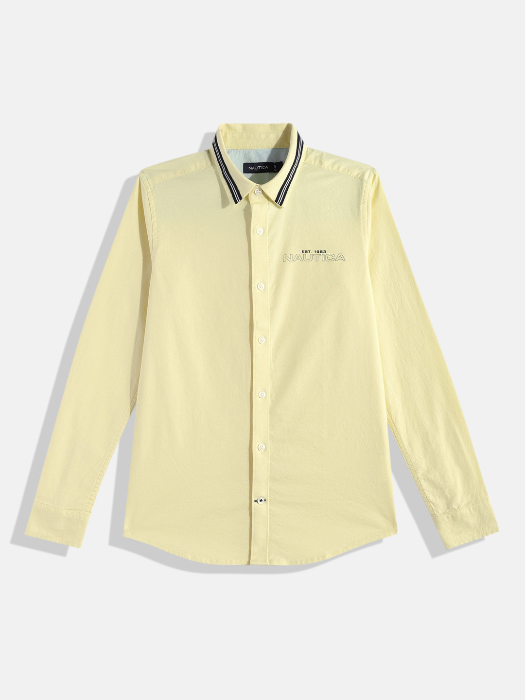 

Nautica Boys Solid Casual Shirt, Yellow
