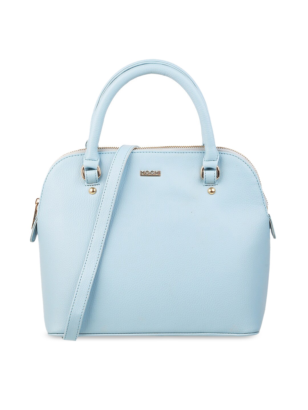 

Mochi Blue Structured Handheld Bag