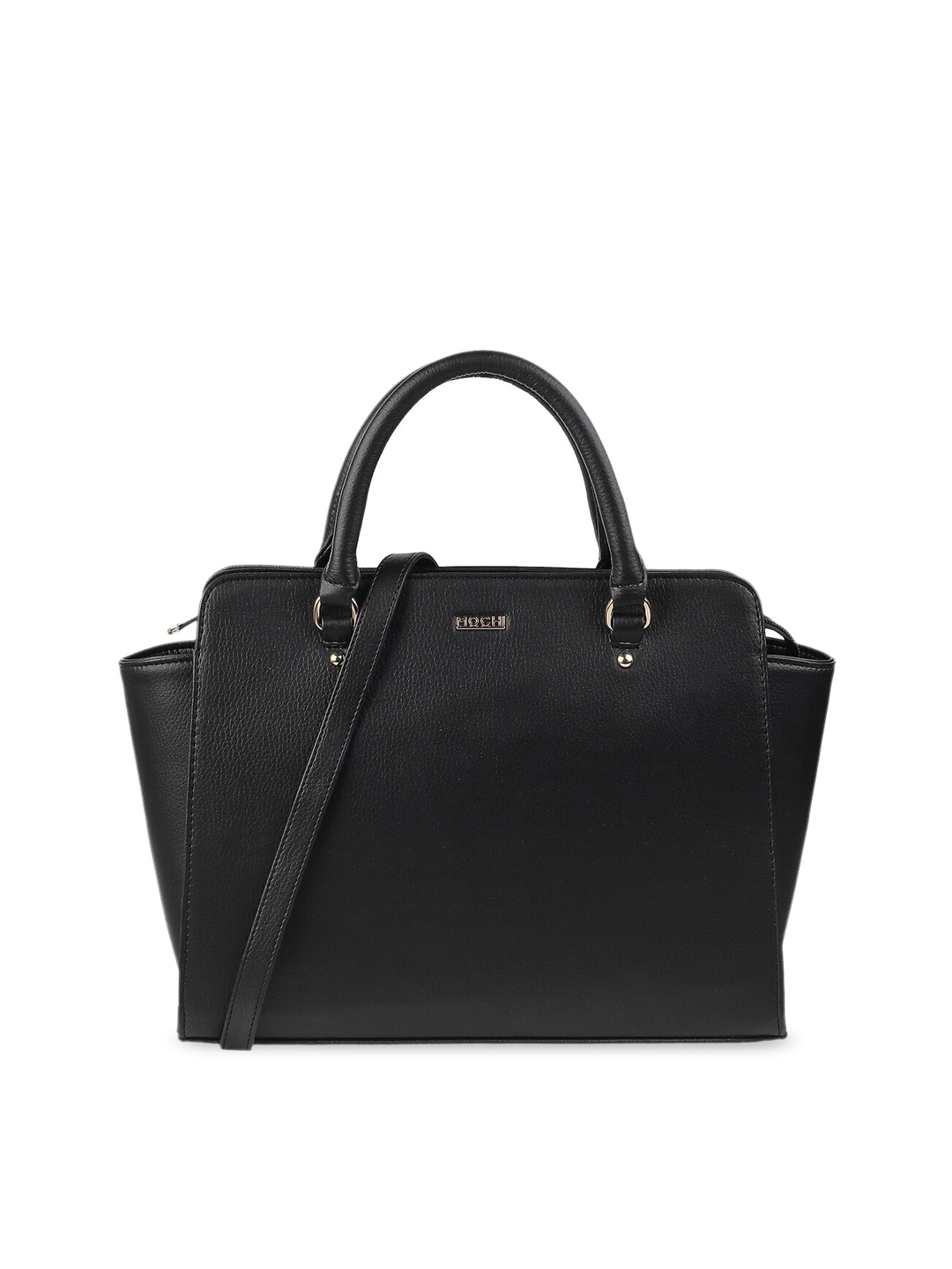 

Mochi Black PU Structured Handheld Bag