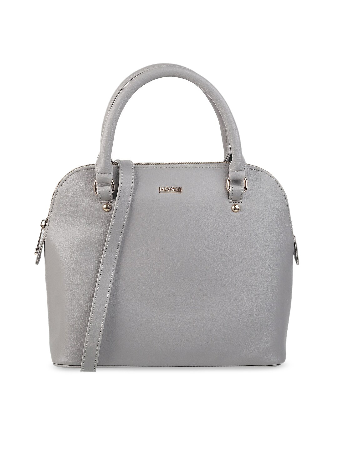 

Mochi Grey PU Structured Handheld Bag