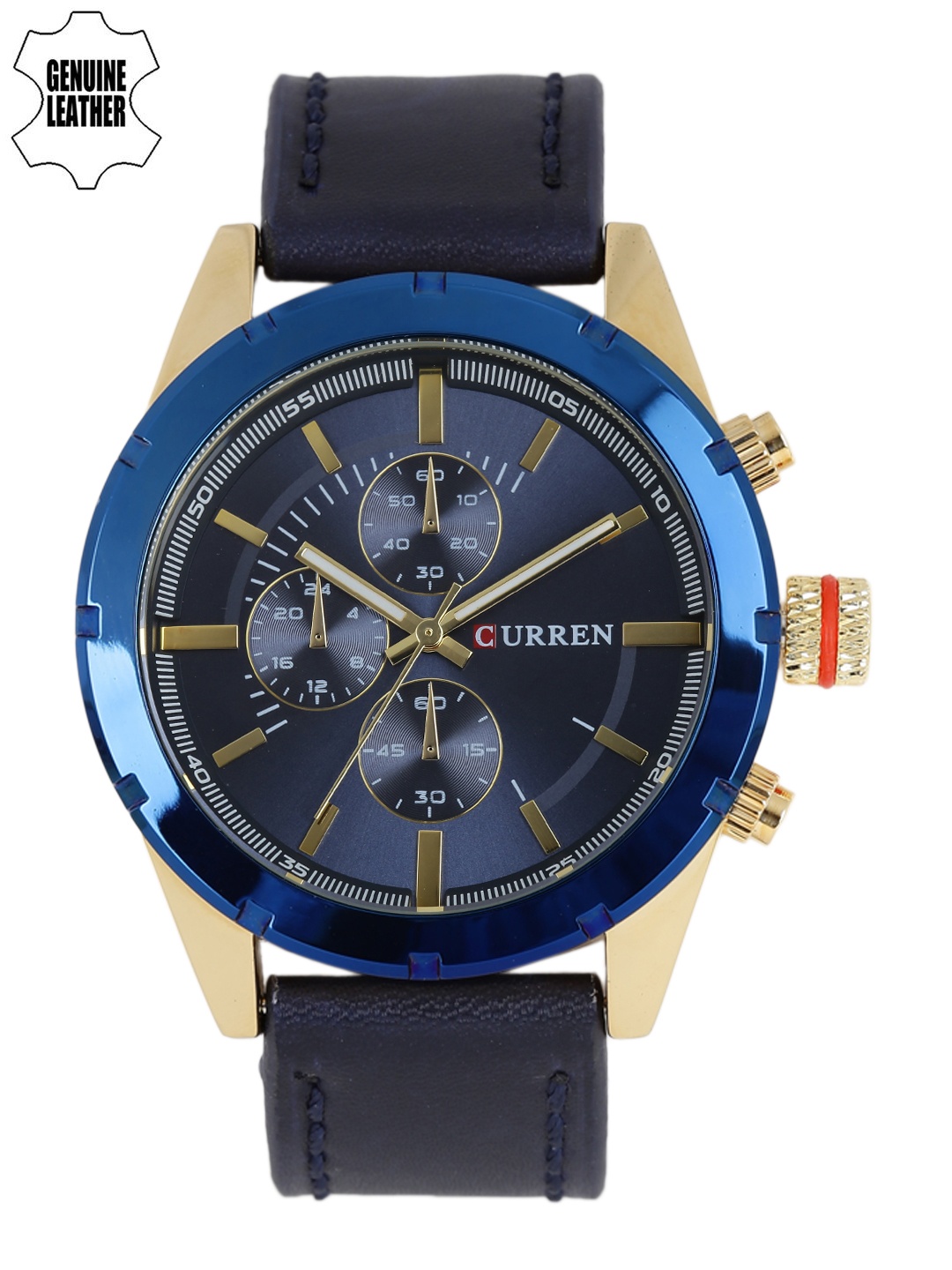 

Curren Men Blue Analogue Watch CUR-RYLBL