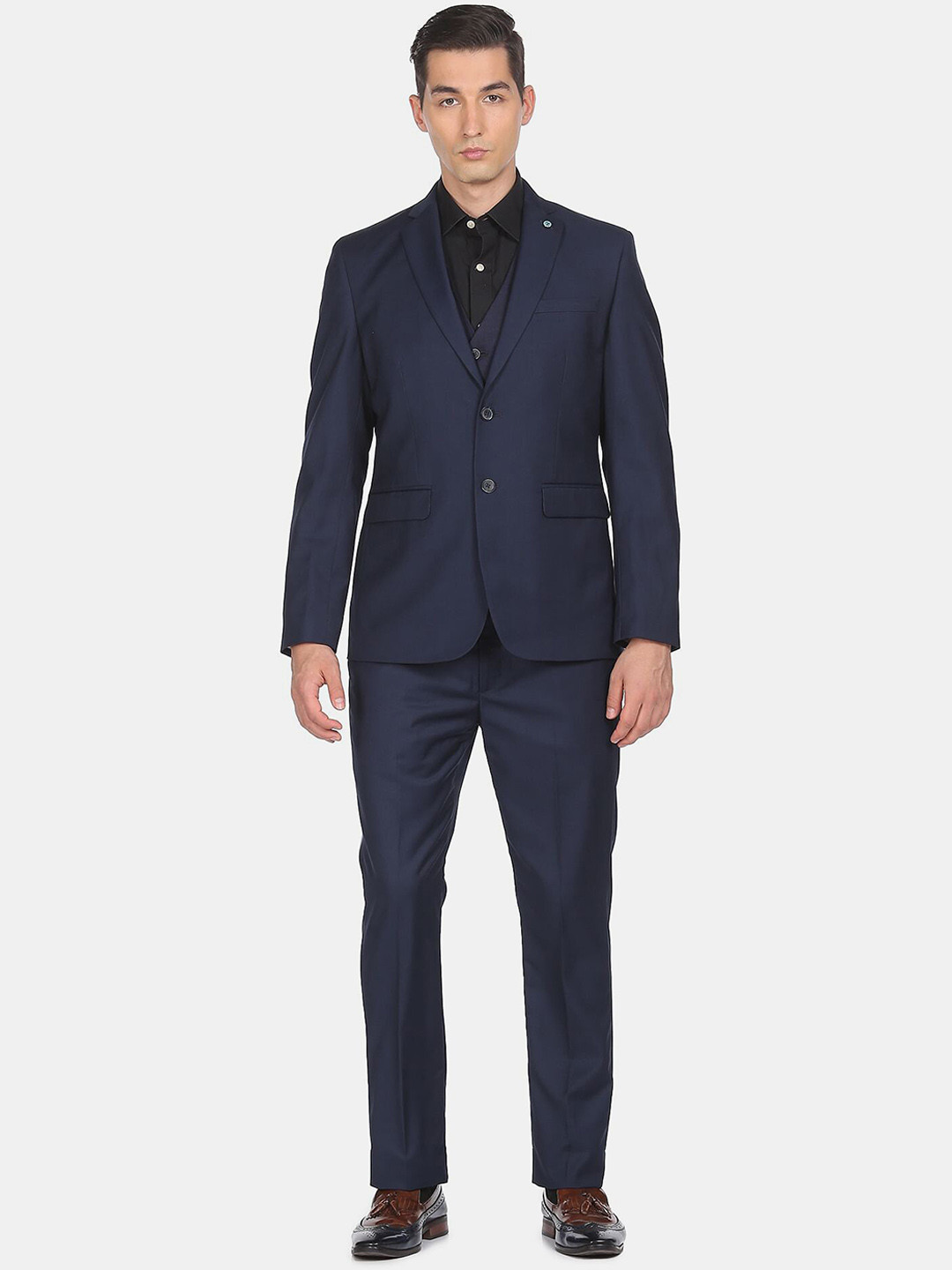 

Arrow Men Solid Suit, Blue