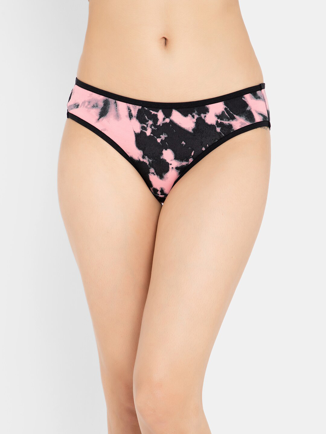

Clovia Women Black Printed Cotton Briefs