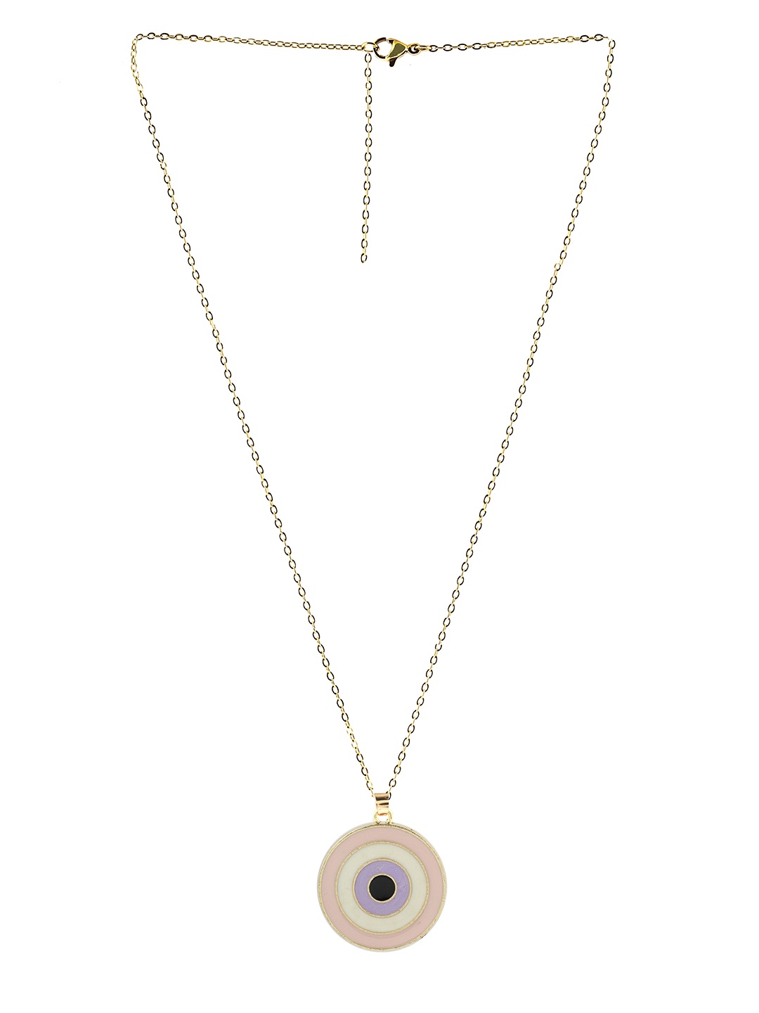 

EL REGALO Women Gold-Toned & Blue Gold-Plated Necklace