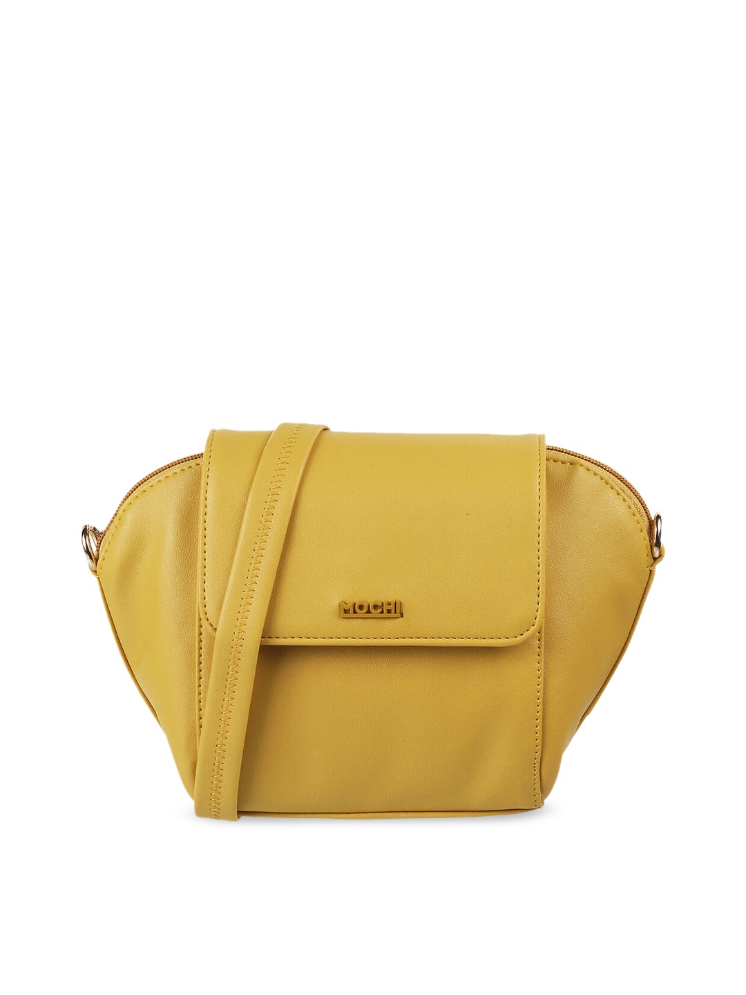 

Mochi Women Yellow Sling Bag