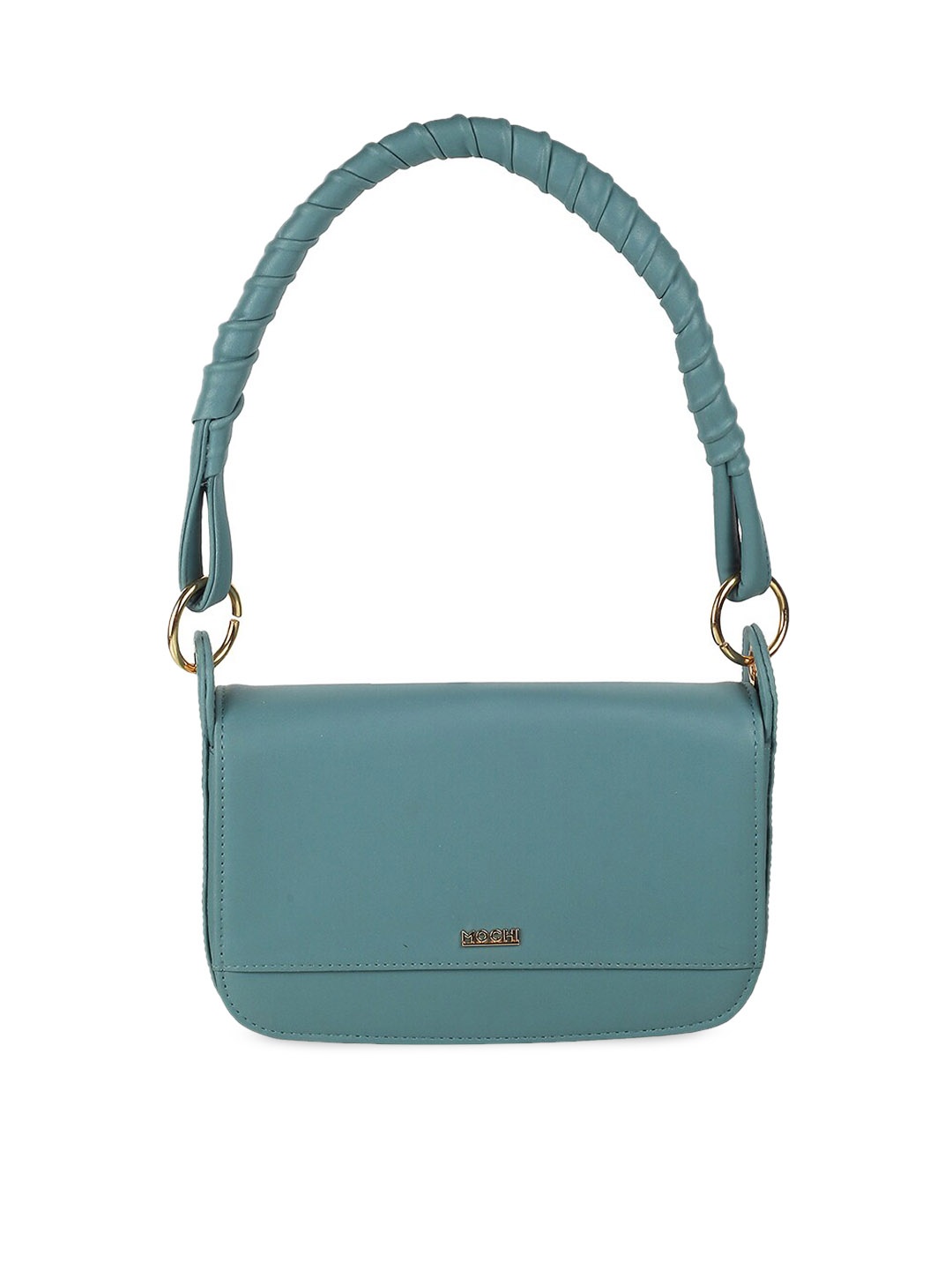 

Mochi Women Blue Structured Handheld Bag