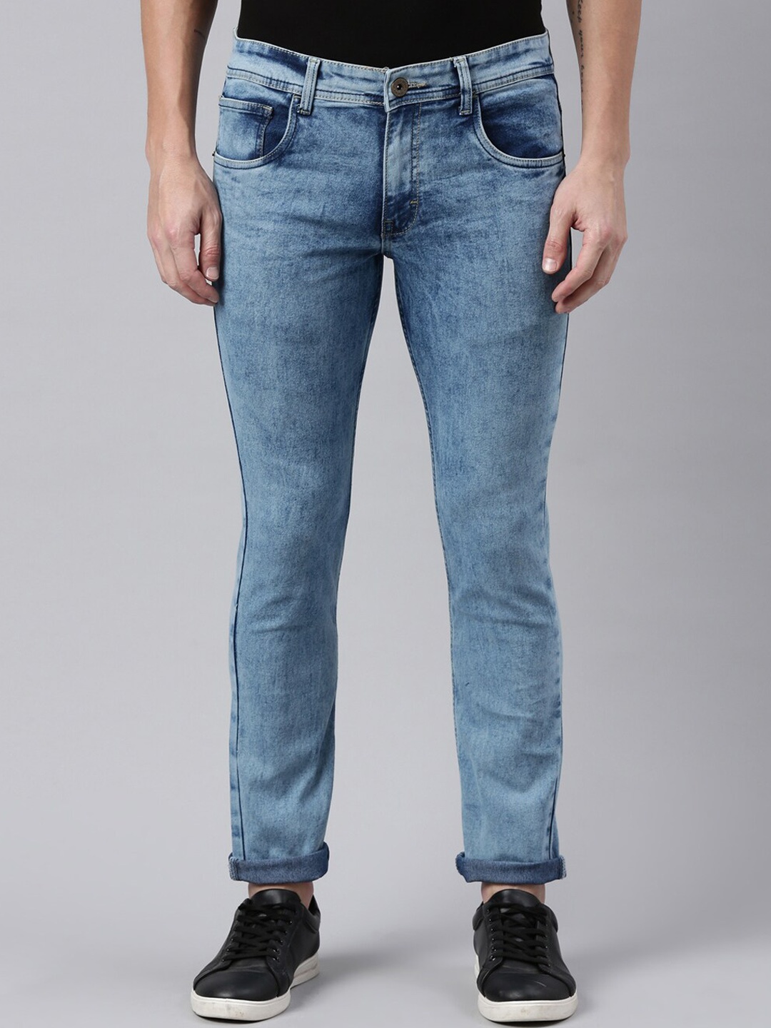 

Chennis Men Blue Slim Fit Light Fade Jeans