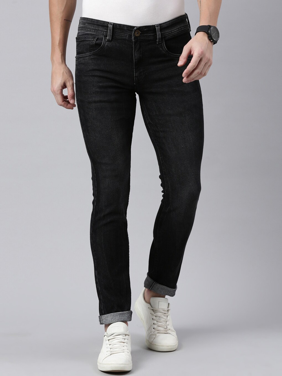 

Chennis Men Blue Slim Fit Light Fade Jeans