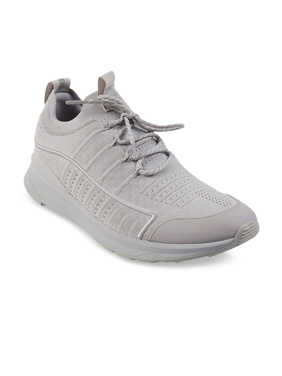 

fitflop Women Woven Design Slip-On Sneakers, Grey