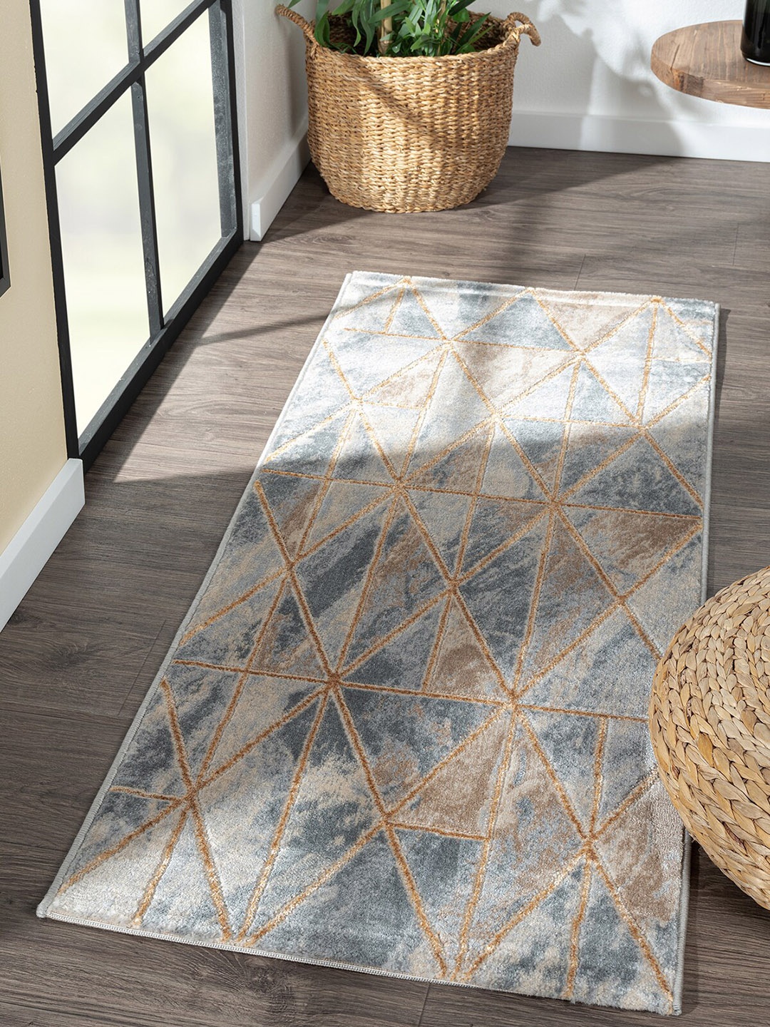 

OBSESSIONS Blue Anti-static Polypropylene Floor Runner