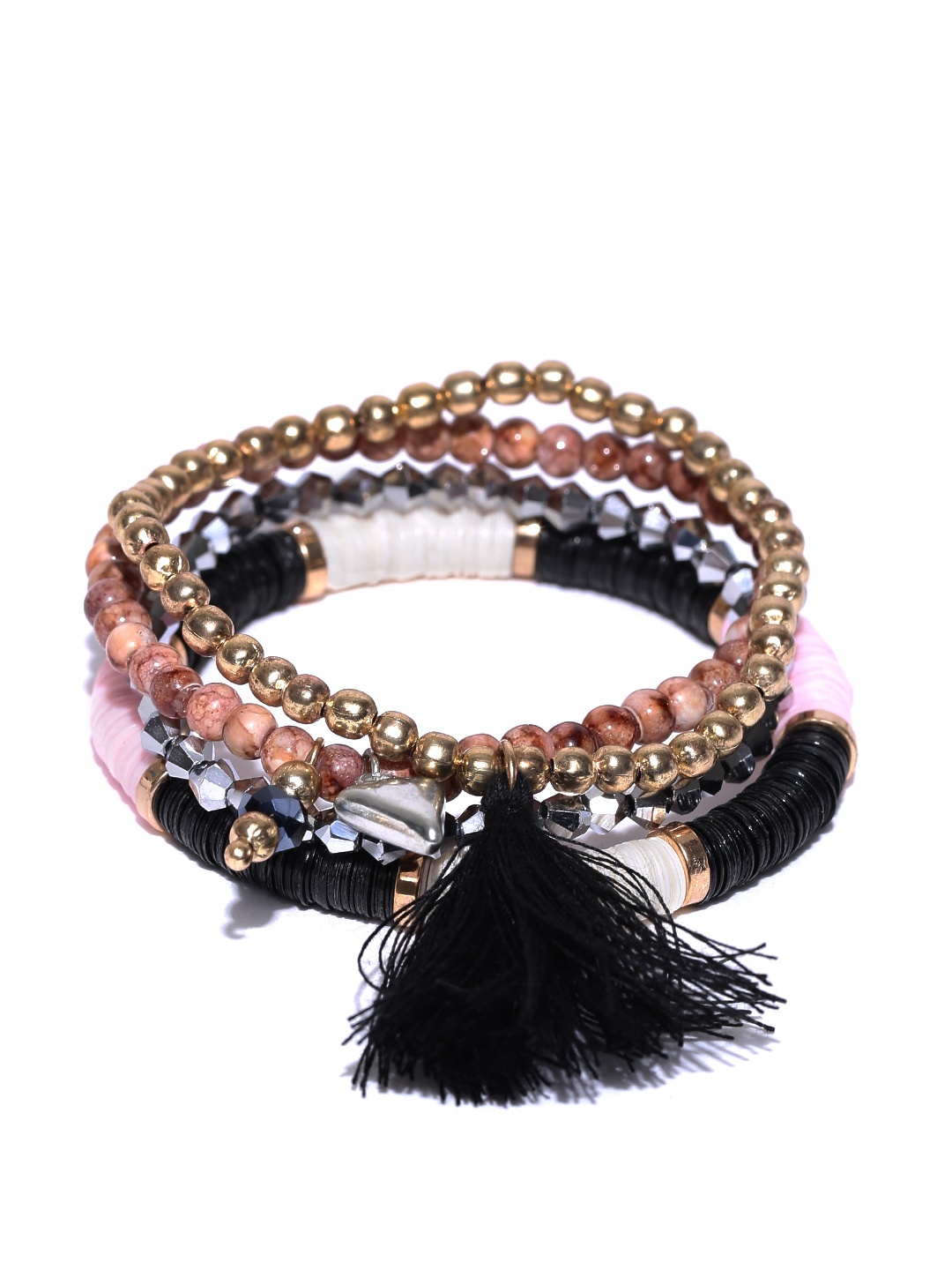 

Blueberry Set of 4 Bracelets, Multi
