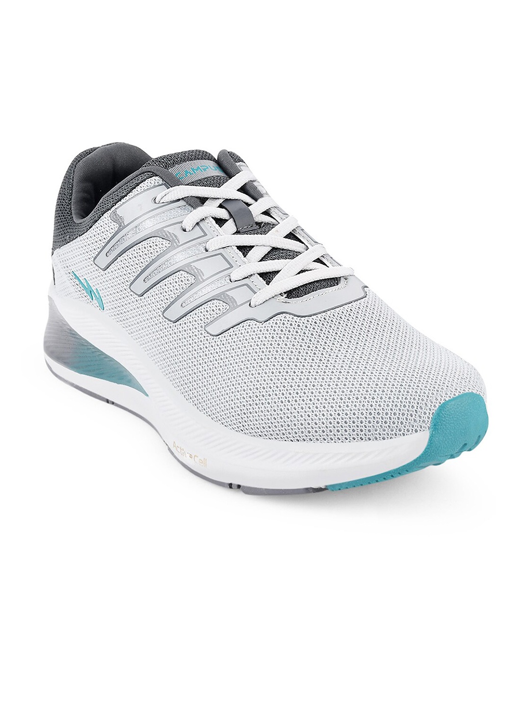 

Campus Men Grey Mesh Running Shoes