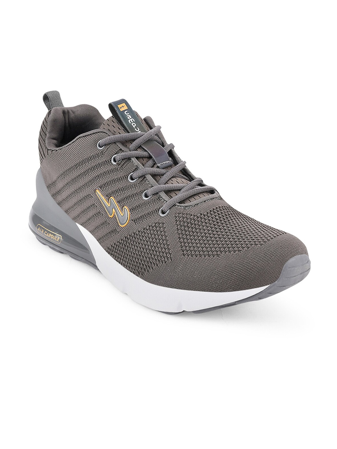 

Campus Men Grey Mesh Lace-Ups Running Sports Shoes