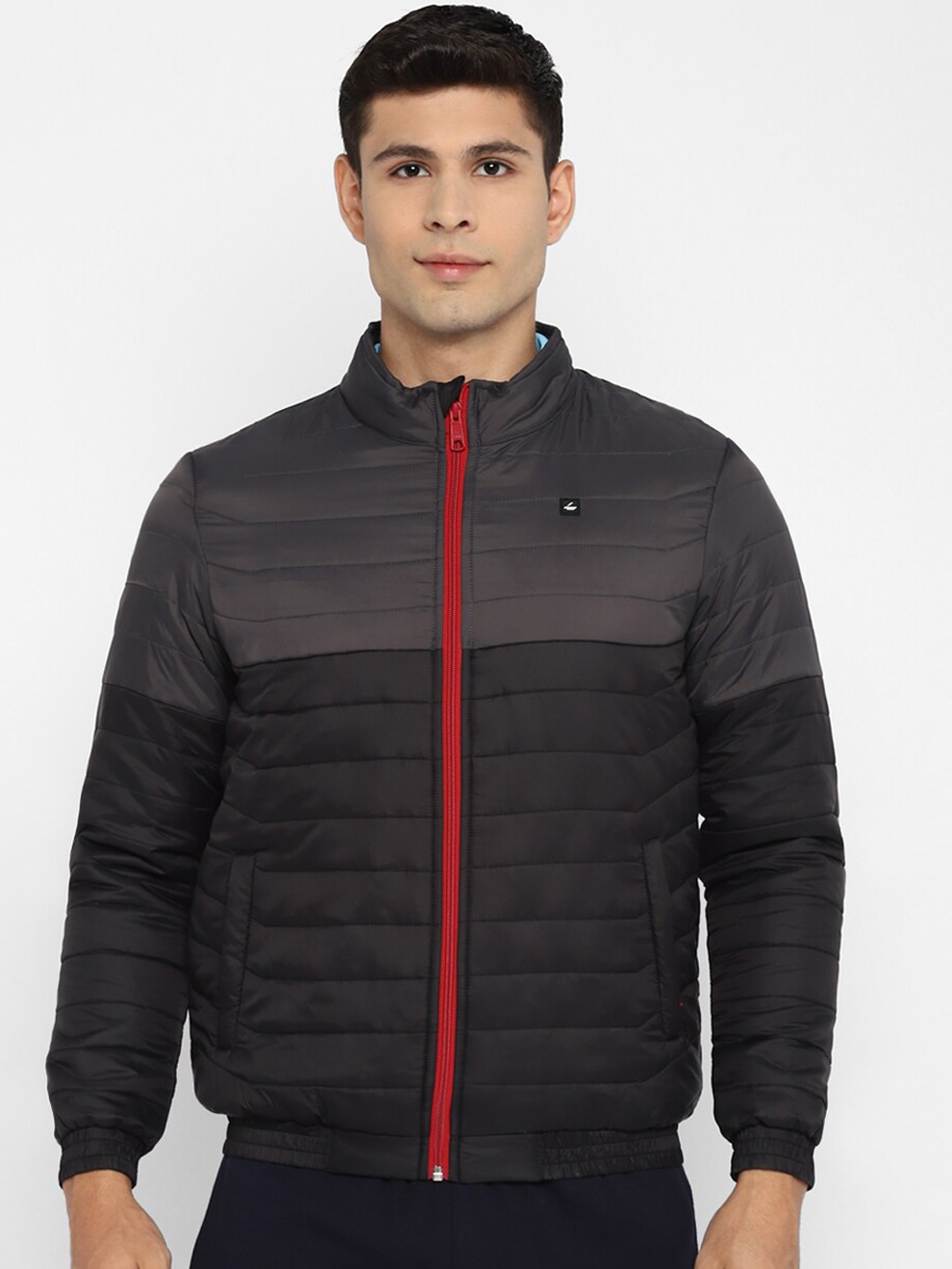 

FURO by Red Chief Men Black Red Lightweight Padded Jacket
