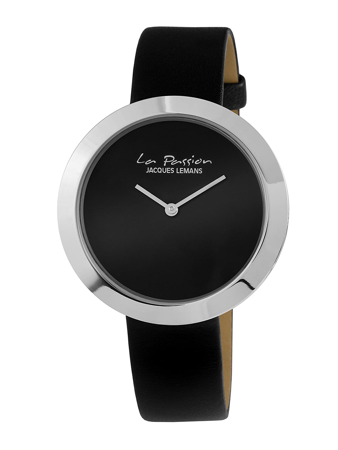 

Jacques Lemans Women Dial & Black Leather Straps Analogue Watch LP-113A