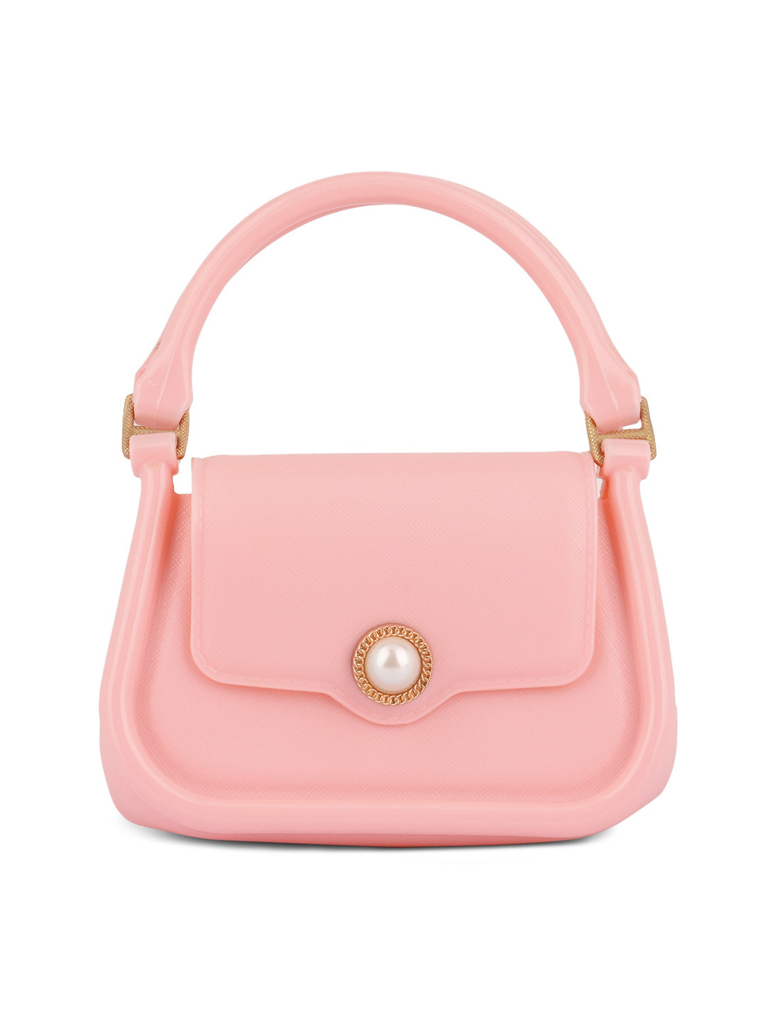 

London Rag Pink PU Structured Handheld Bag