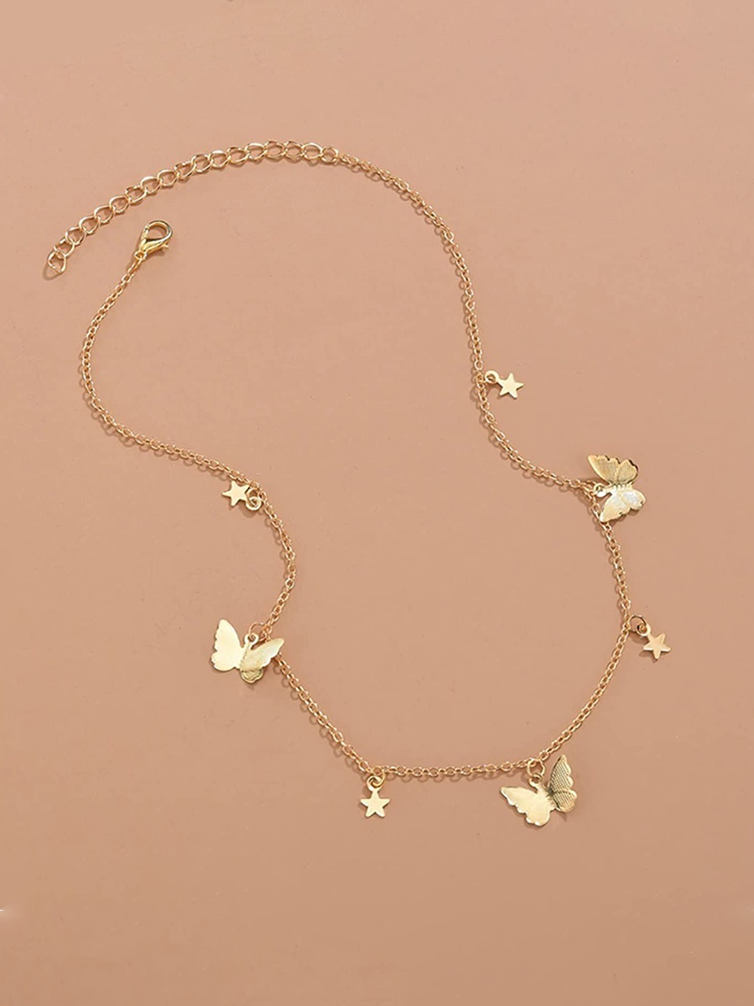 

Pinapes Women Gold-Toned Gold-Plated Necklace