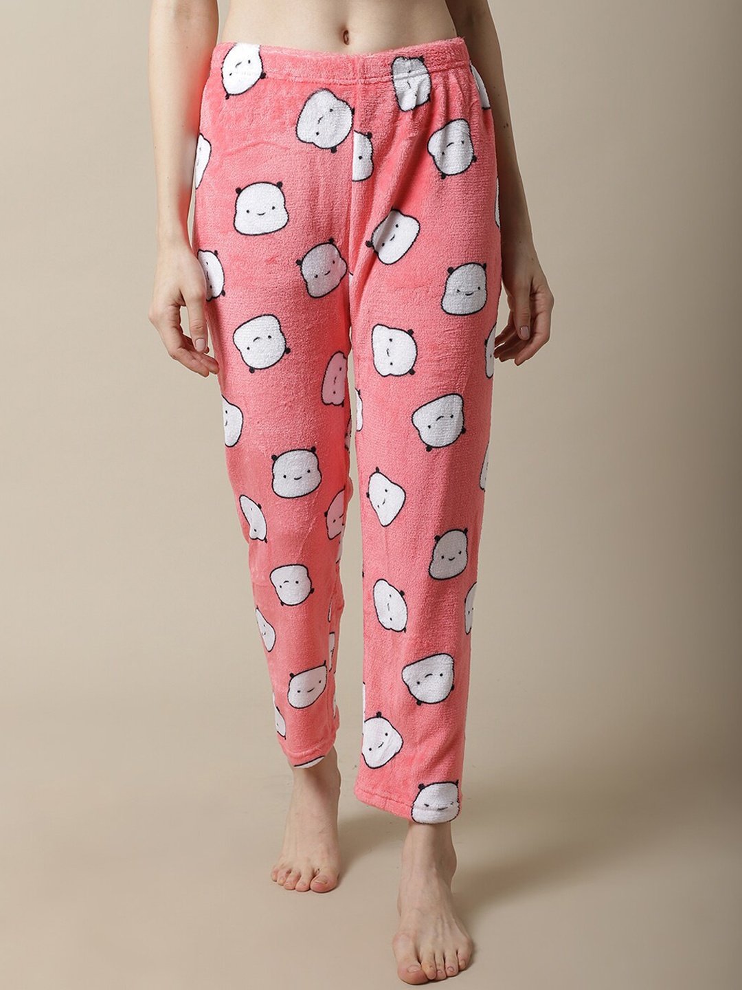 

TAG 7 Women Pink Printed Lounge Pants