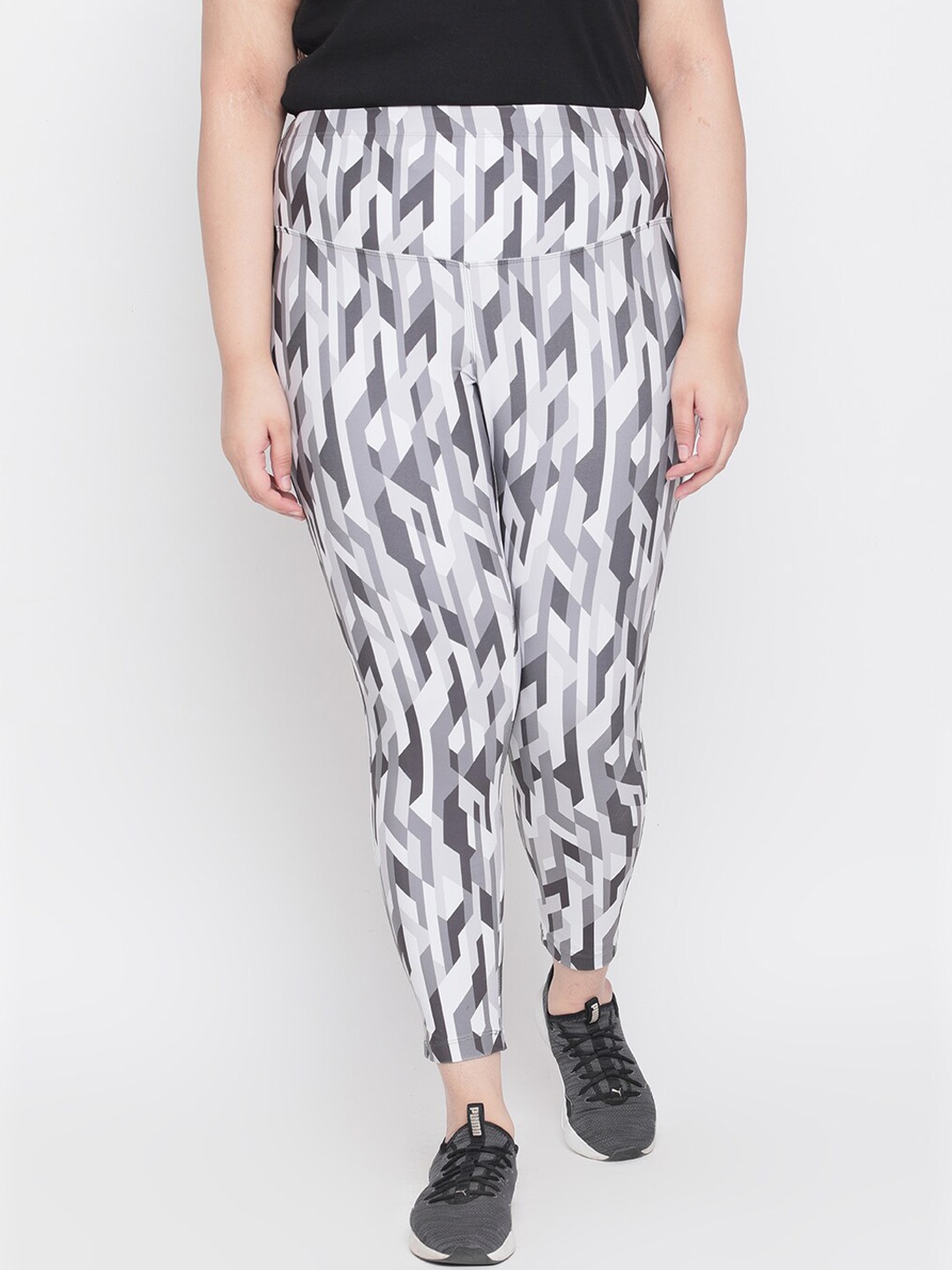 

Amydus Women Grey Printed Jeggings