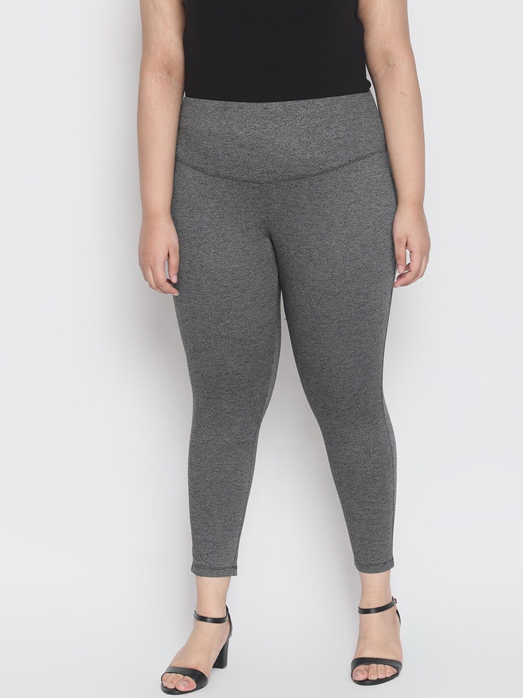 

Amydus Plus Size Grey Jeggings