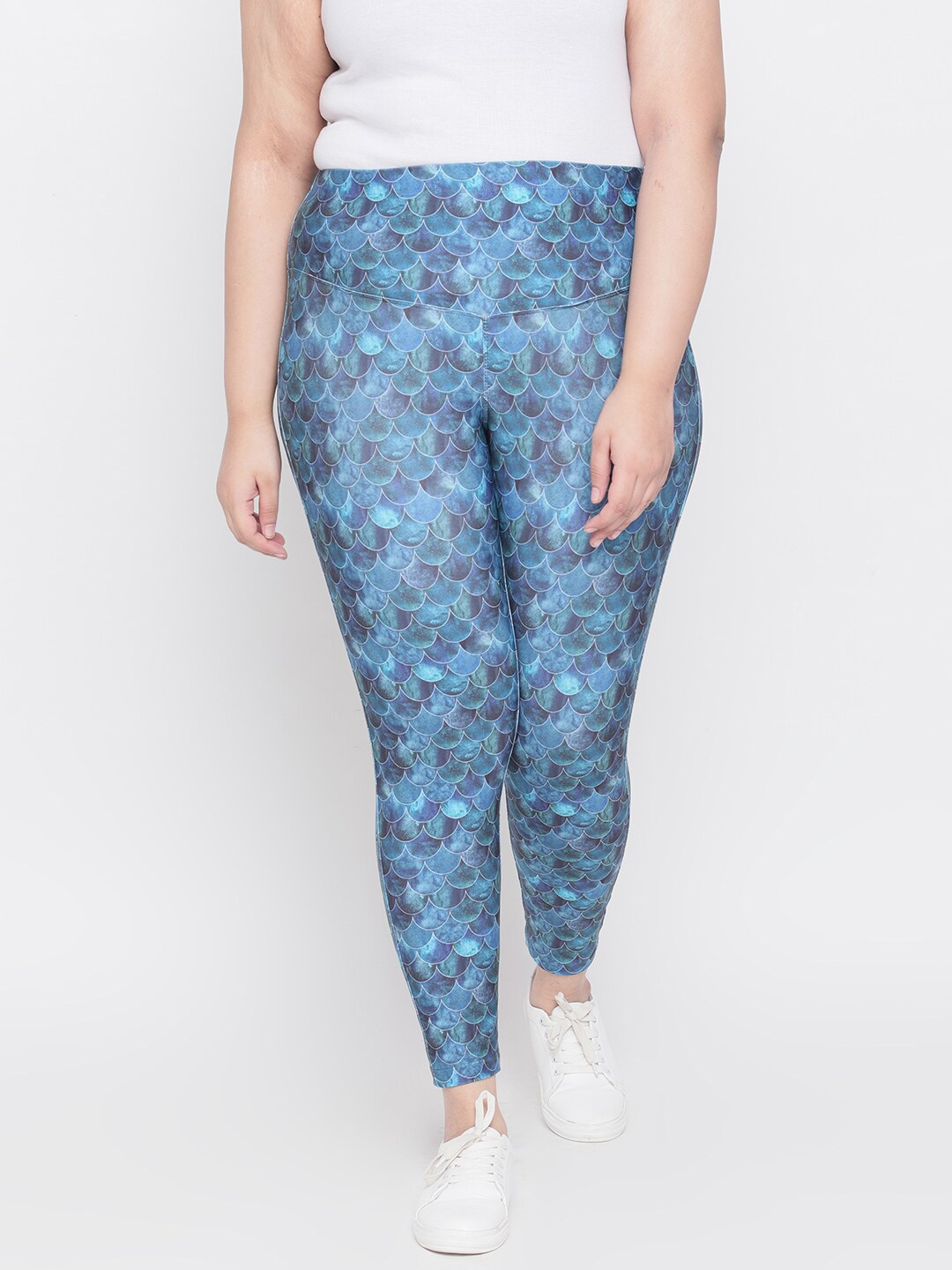 

Amydus Women Blue Printed Jeggings