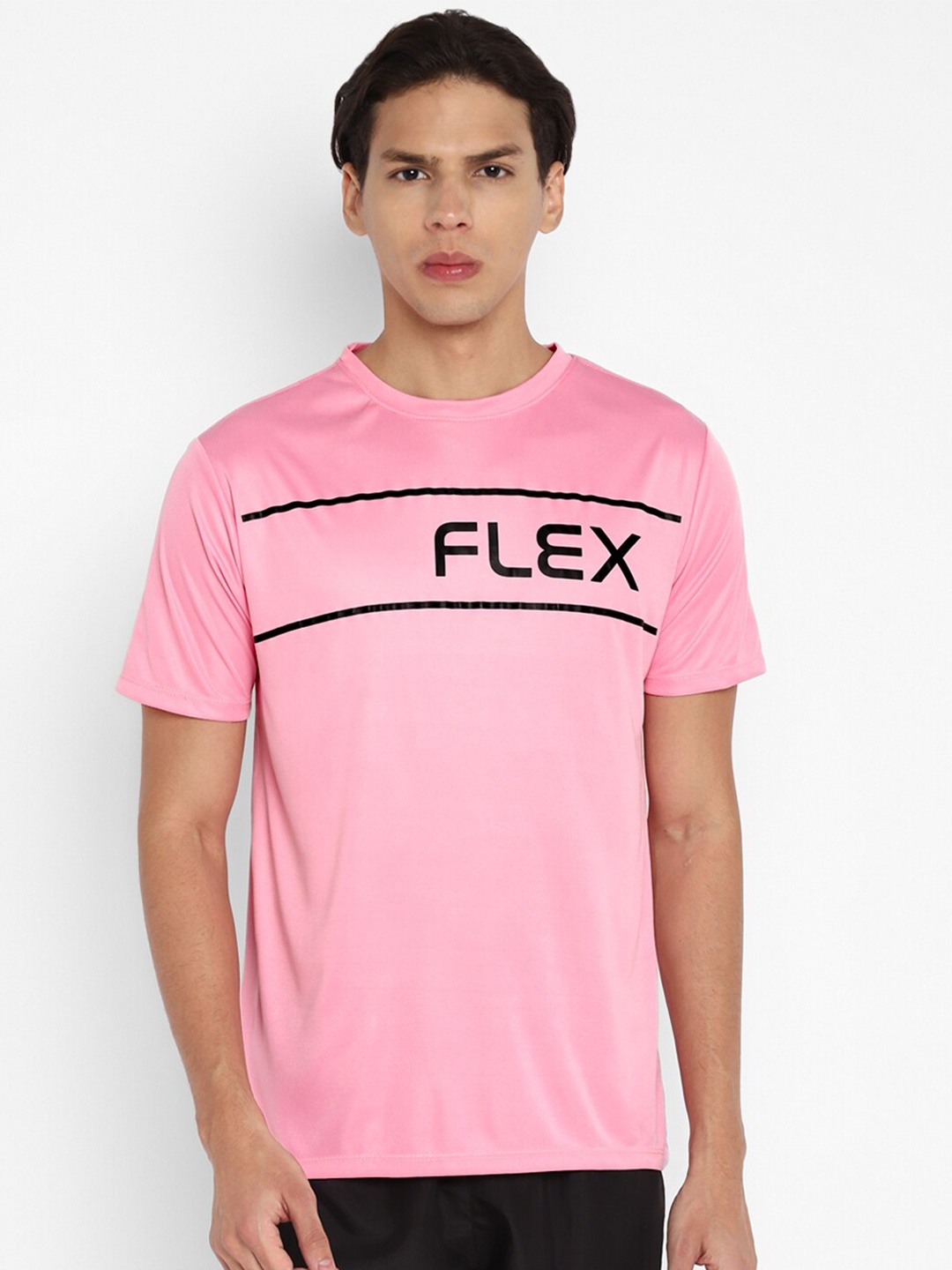 

OFF LIMITS Men Pink Typography Printed T-shirt