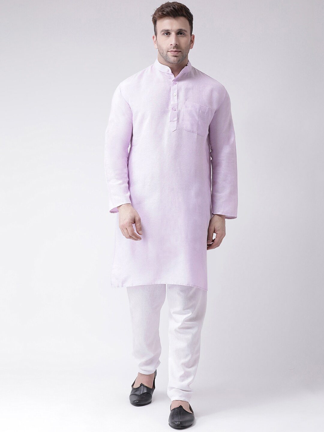 

RIAG Men Kurta with Pyjamas, Violet