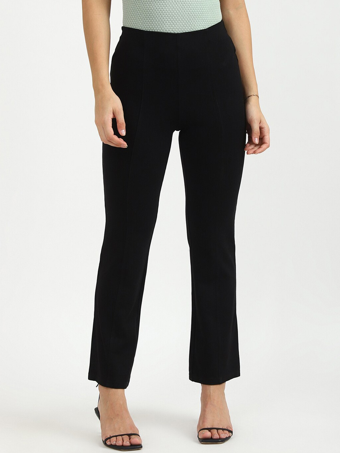 

United Colors of Benetton Women Black Trousers