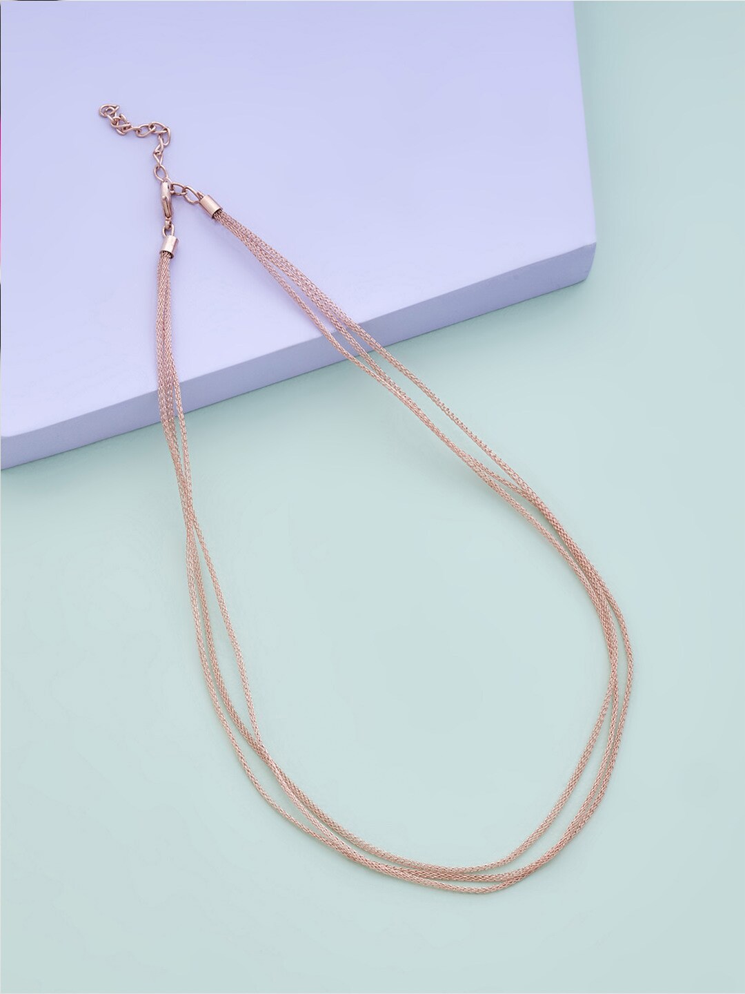 

Kushal's Fashion Jewellery Women Rose Gold Copper Gold-Plated Chain