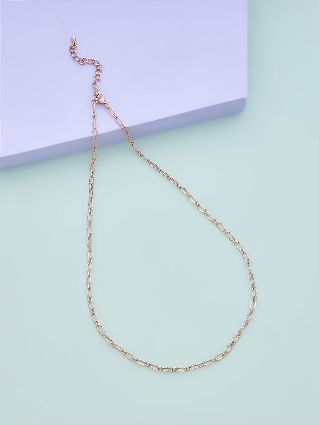 

Kushal's Fashion Jewellery Women Rose Gold Copper Rose Gold-Plated Chain