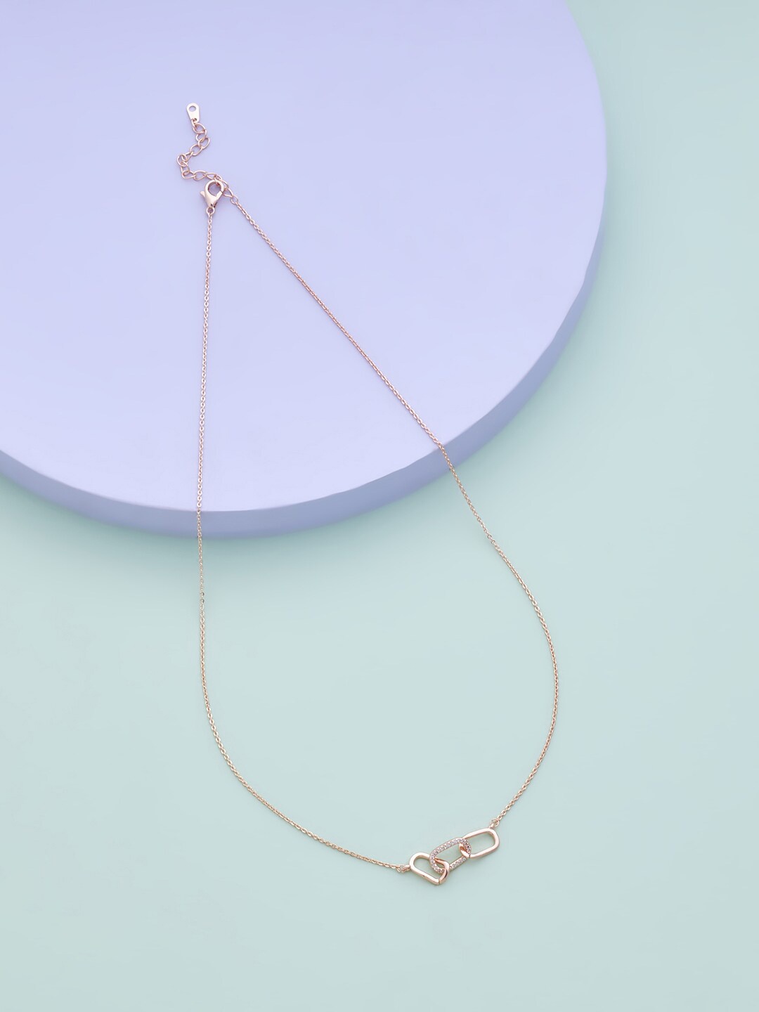 

Kushal's Fashion Jewellery Women Rose Gold Copper Rose Gold-Plated Chain