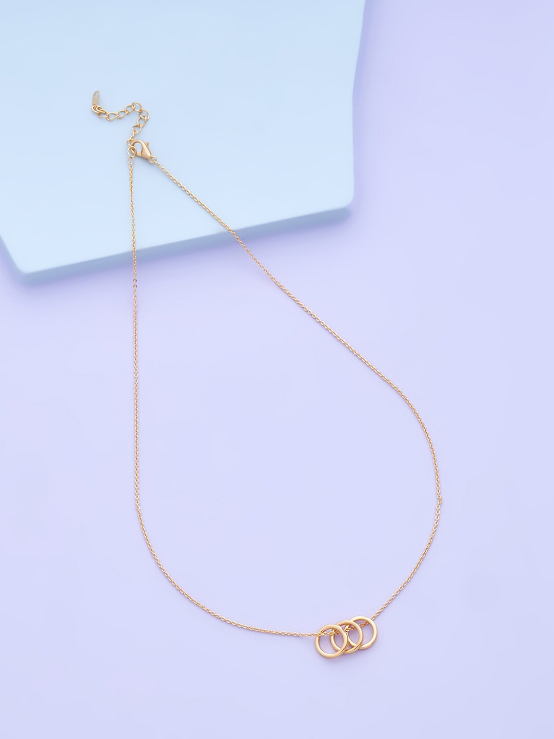 

Kushal's Fashion Jewellery Gold-Toned Copper Gold-Plated Chain