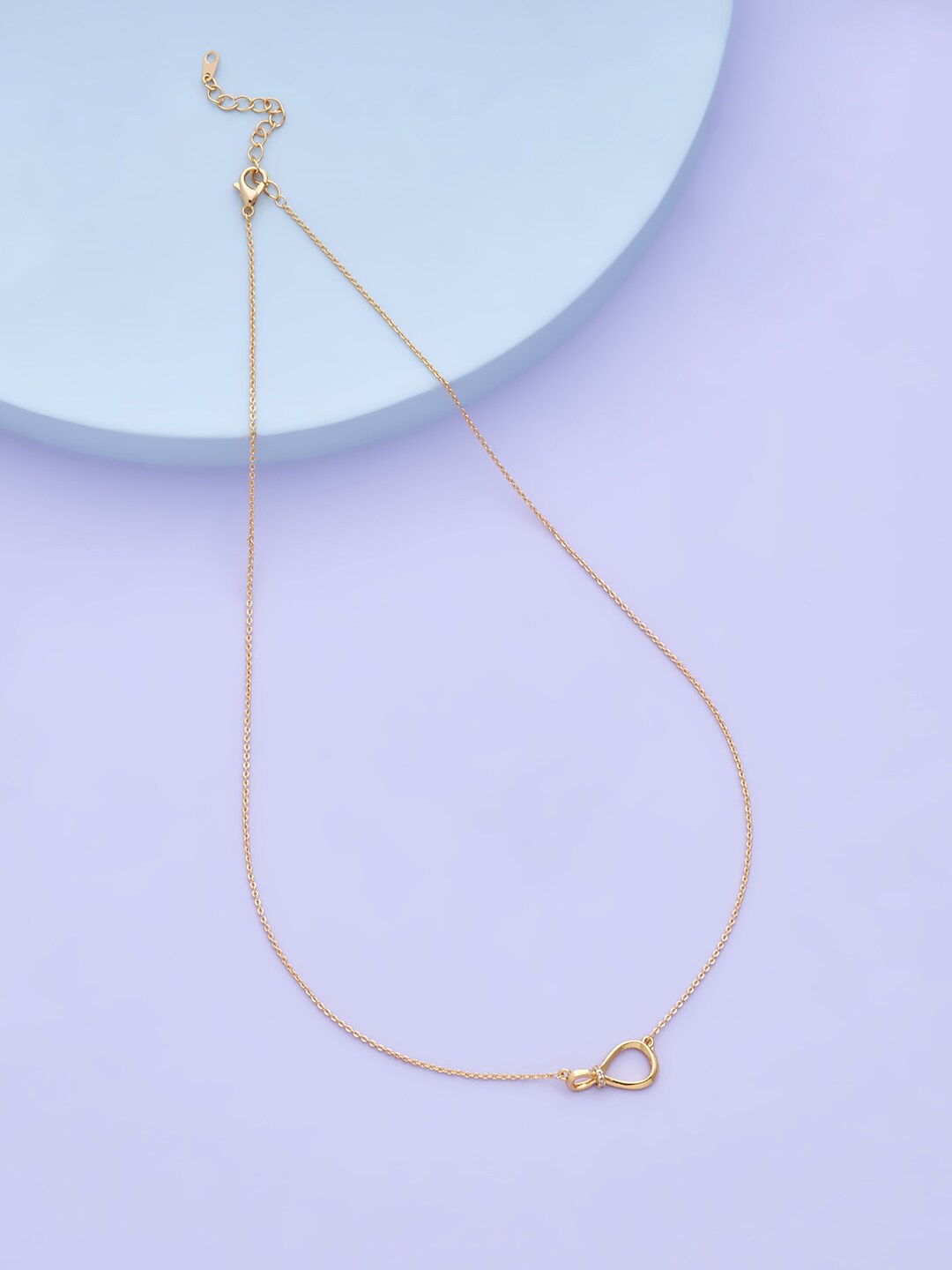 

Kushal's Fashion Jewellery Gold-Toned Copper Gold-Plated Chain